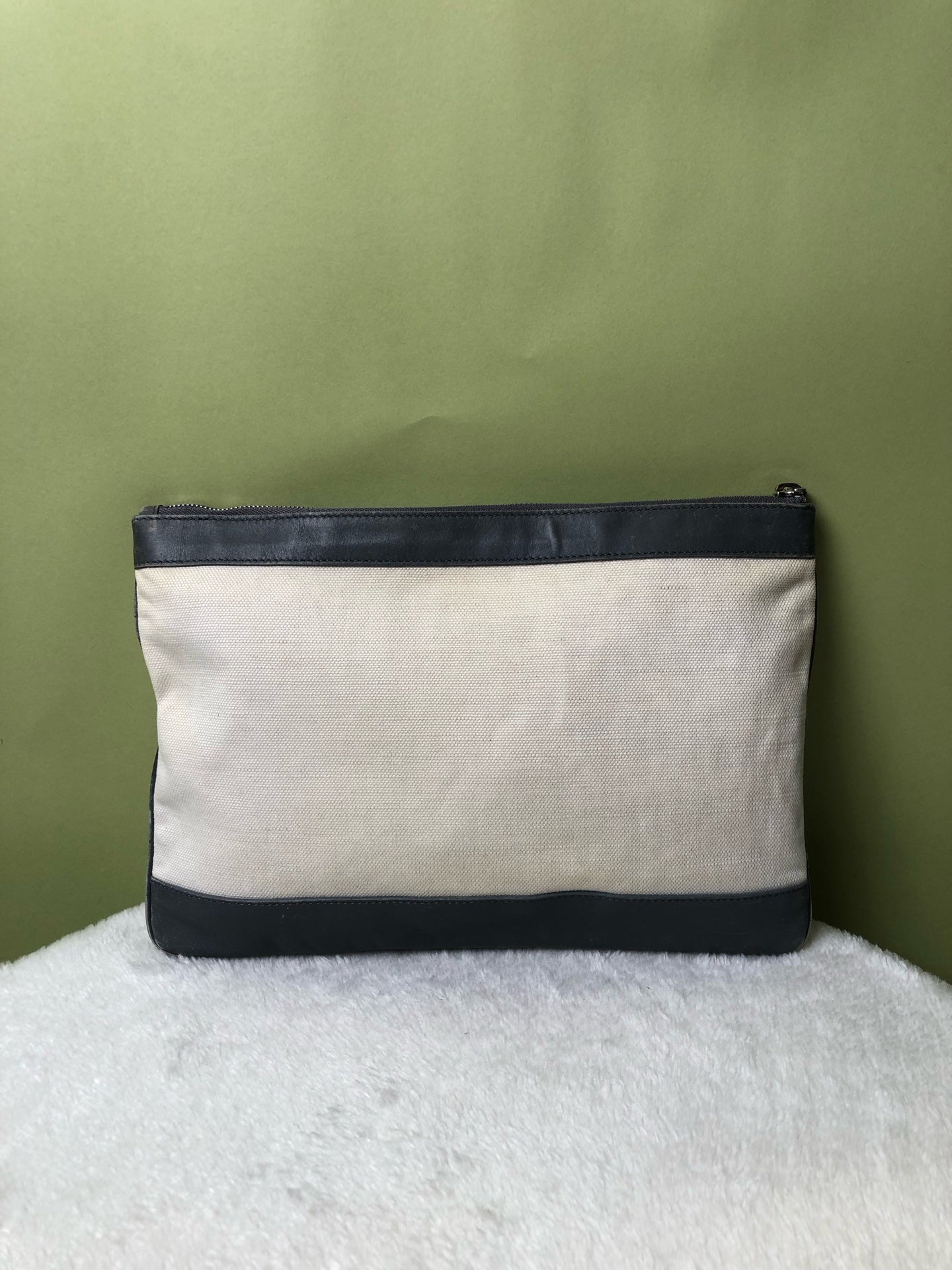 Balenciaga Canvas Clutch