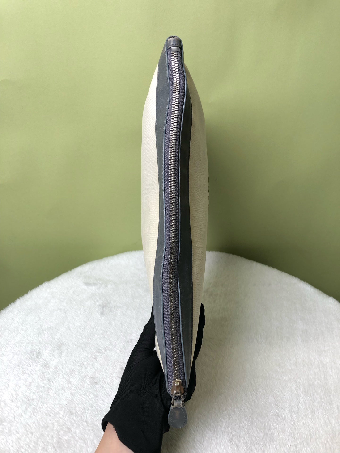 Balenciaga Canvas Clutch
