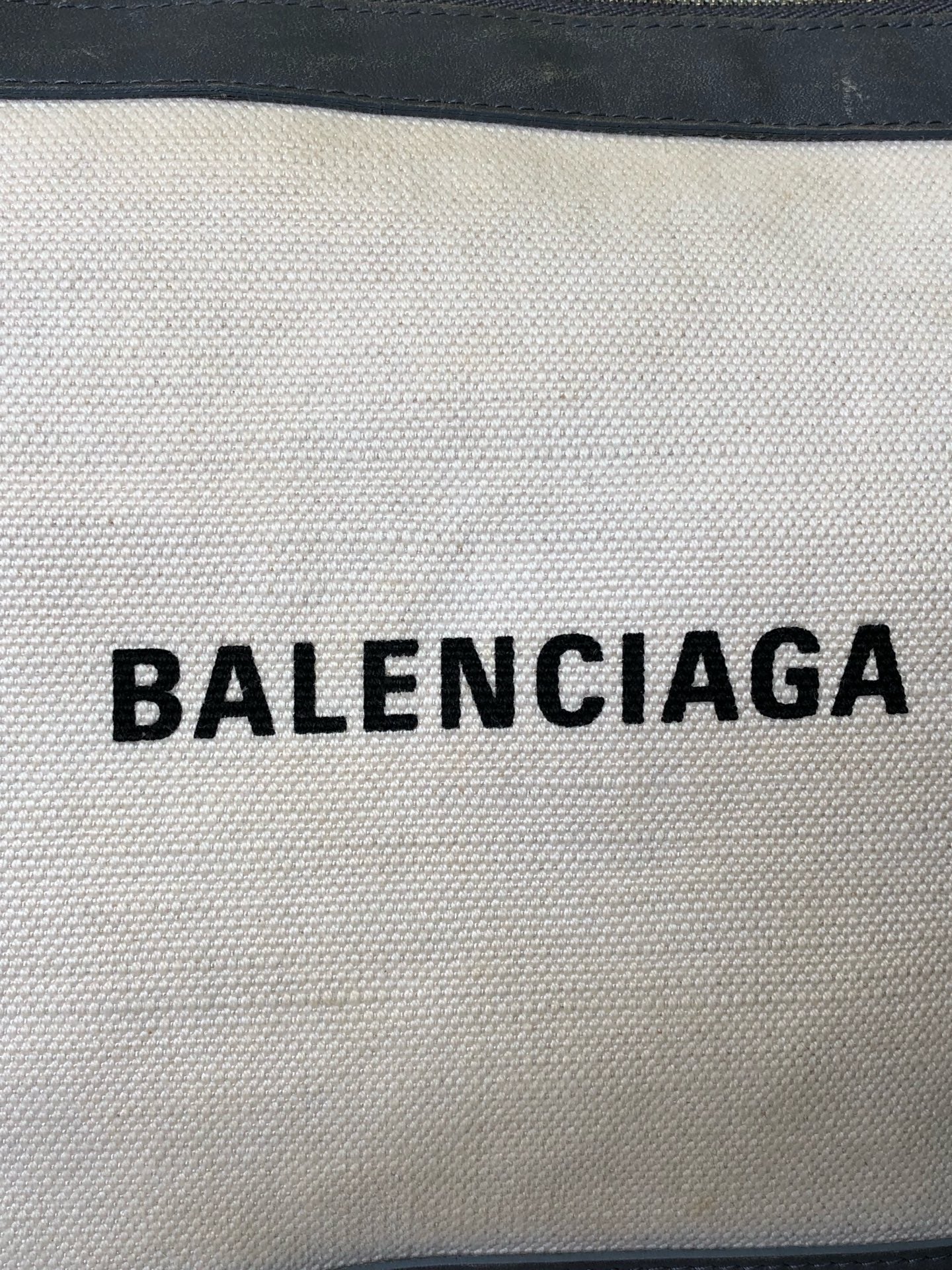 Balenciaga Canvas Clutch
