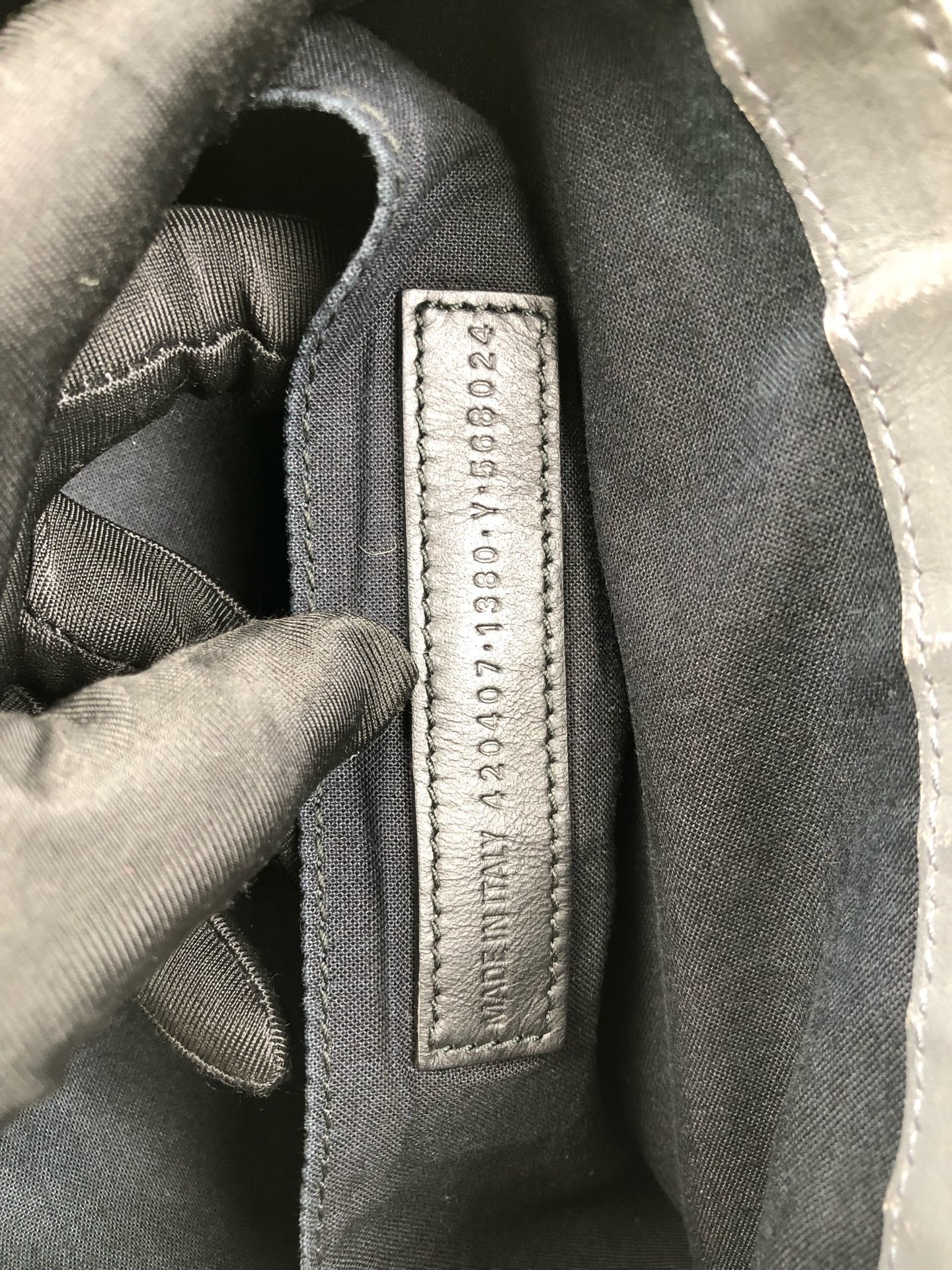Balenciaga Canvas Clutch