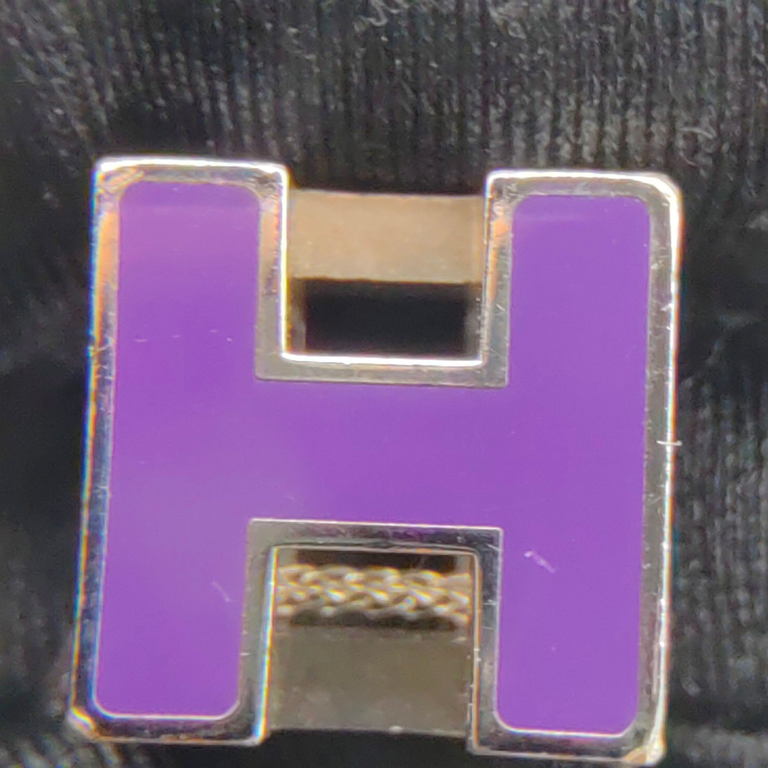 Hermes Purple Pendant