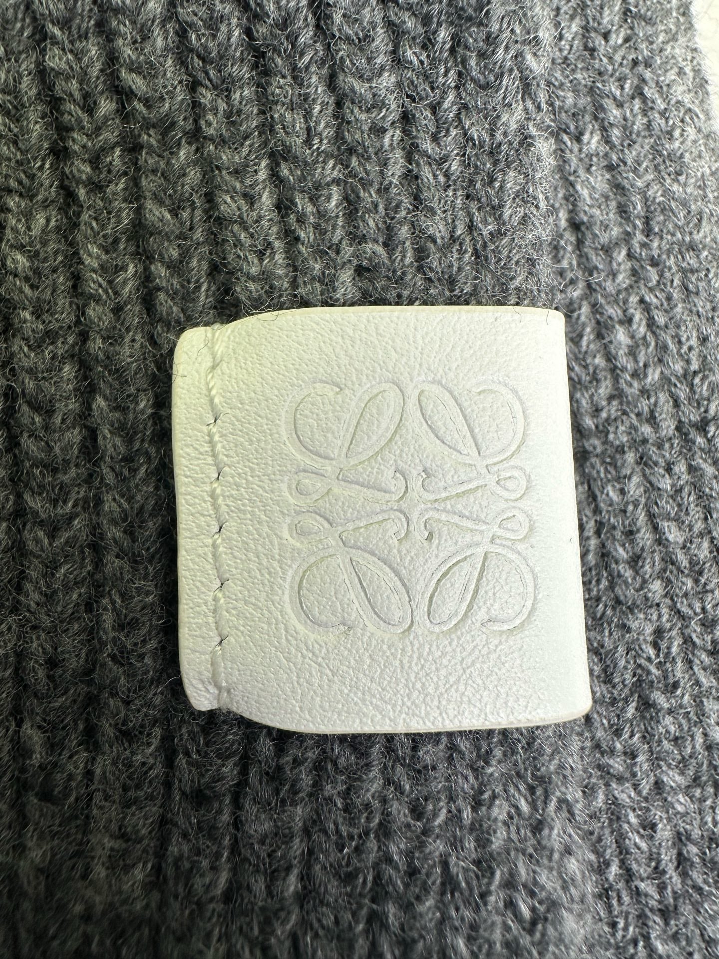 Loewe Gray Scarf