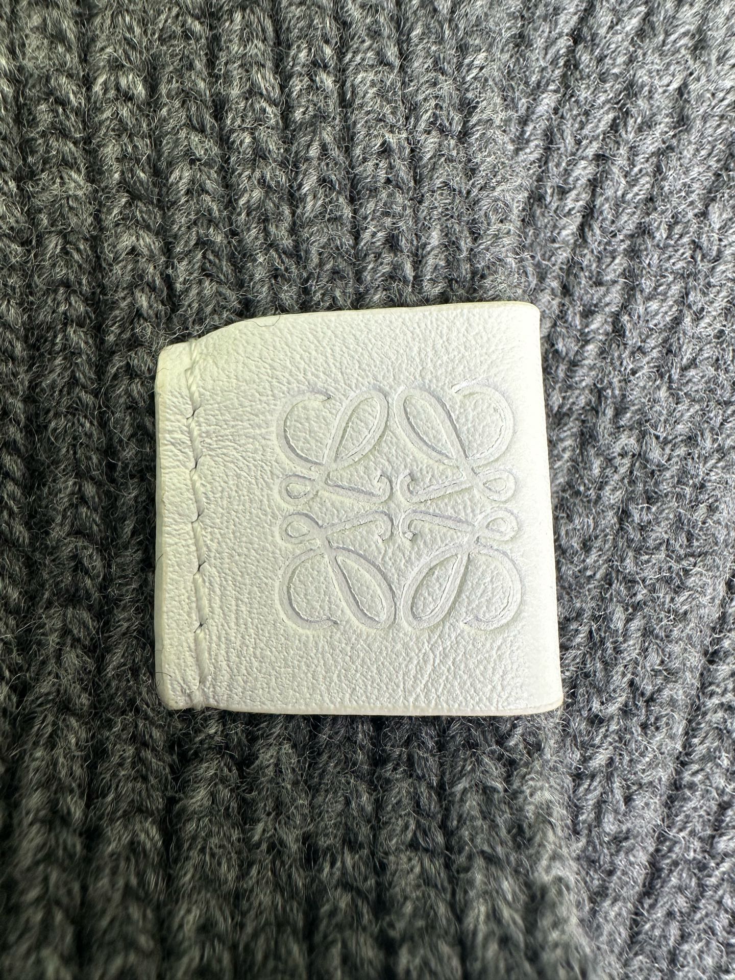 Loewe Gray Scarf