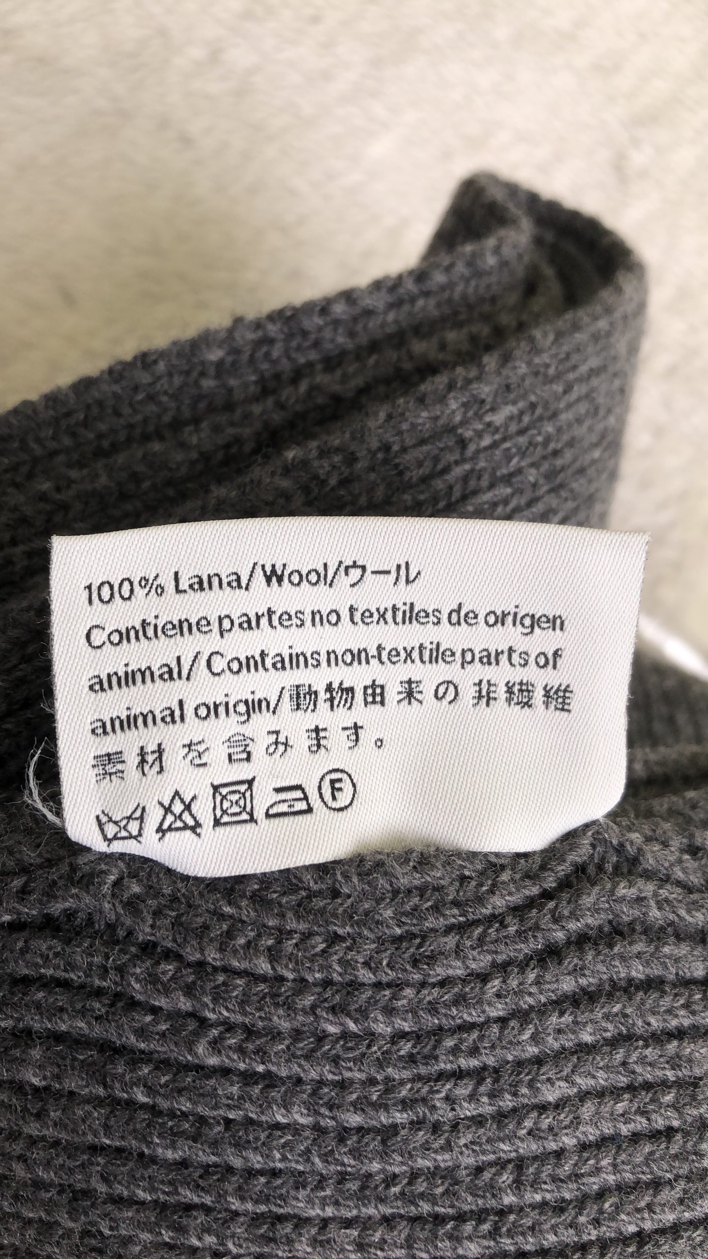 Loewe Gray Scarf