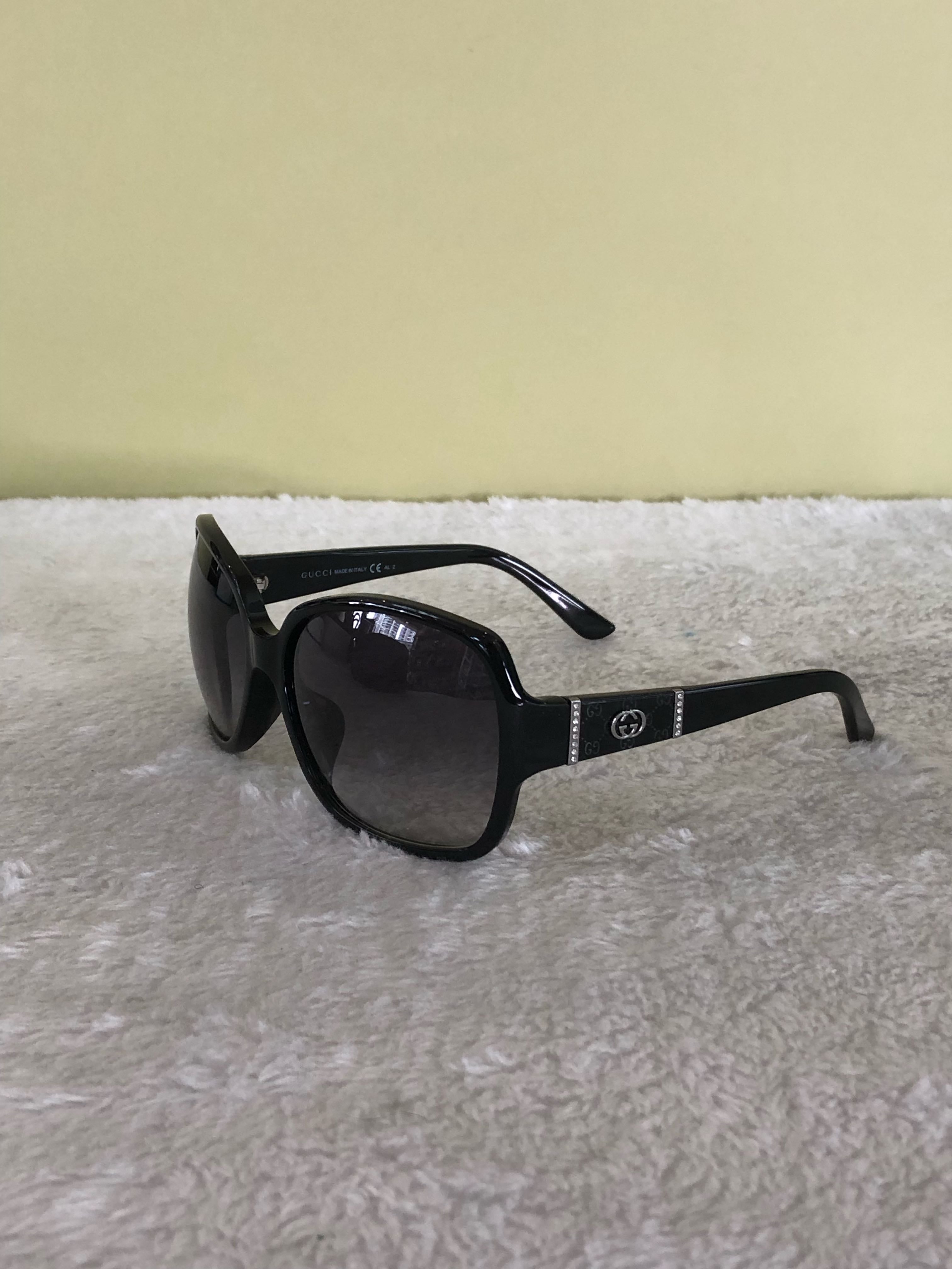 Gucci Silver Sunglasses