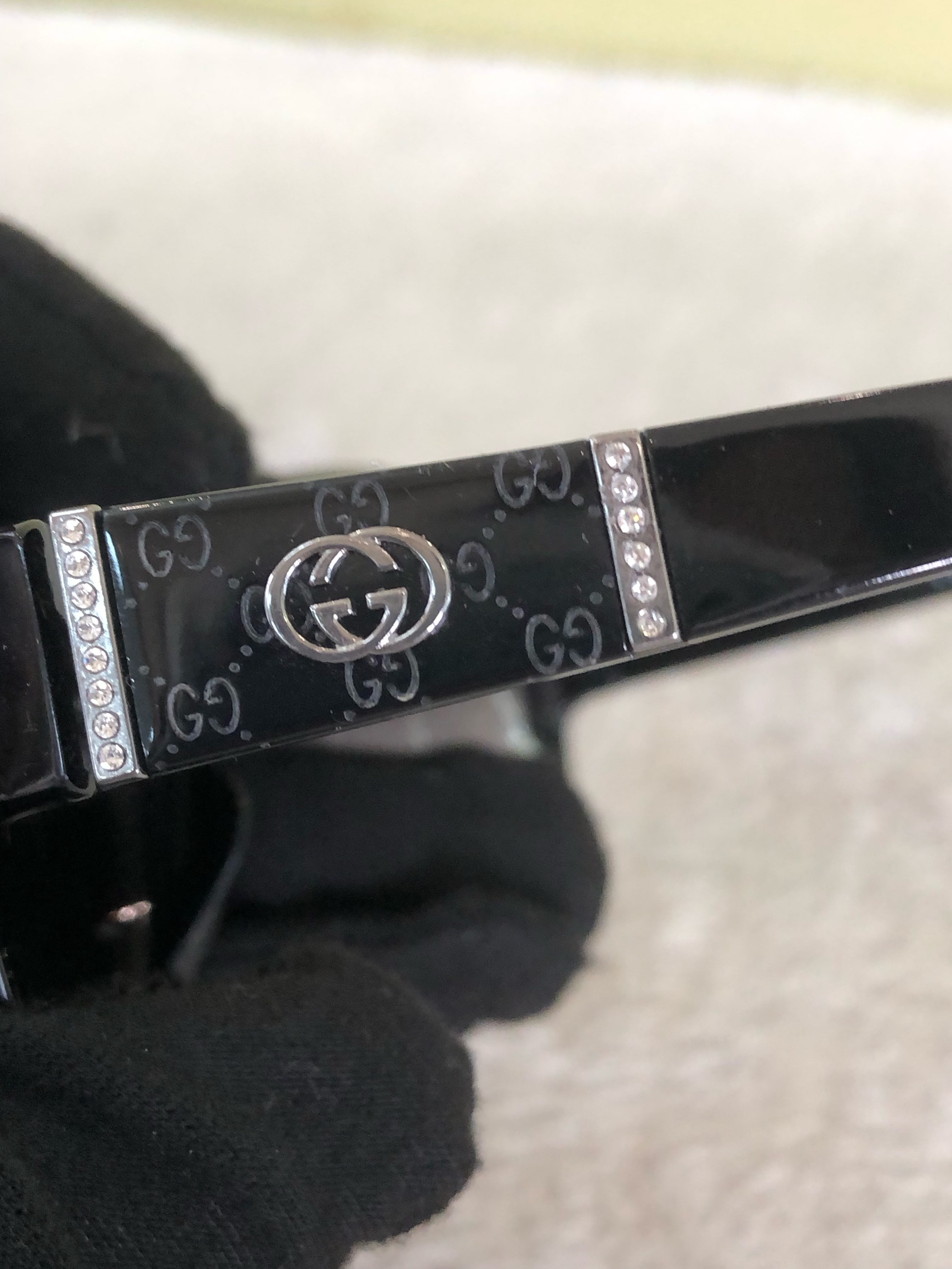 Gucci Silver Sunglasses