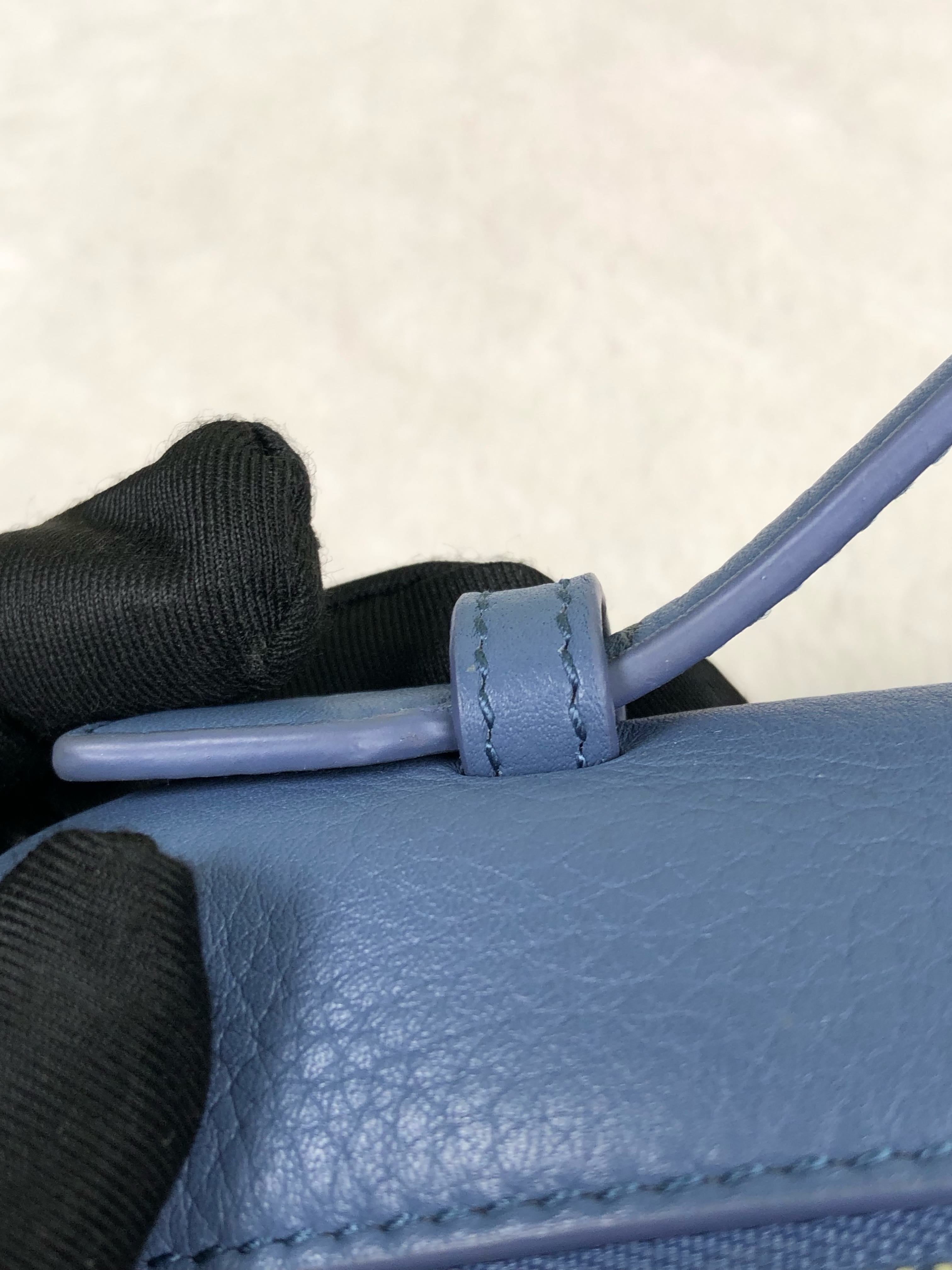空白 Blue Crossbody