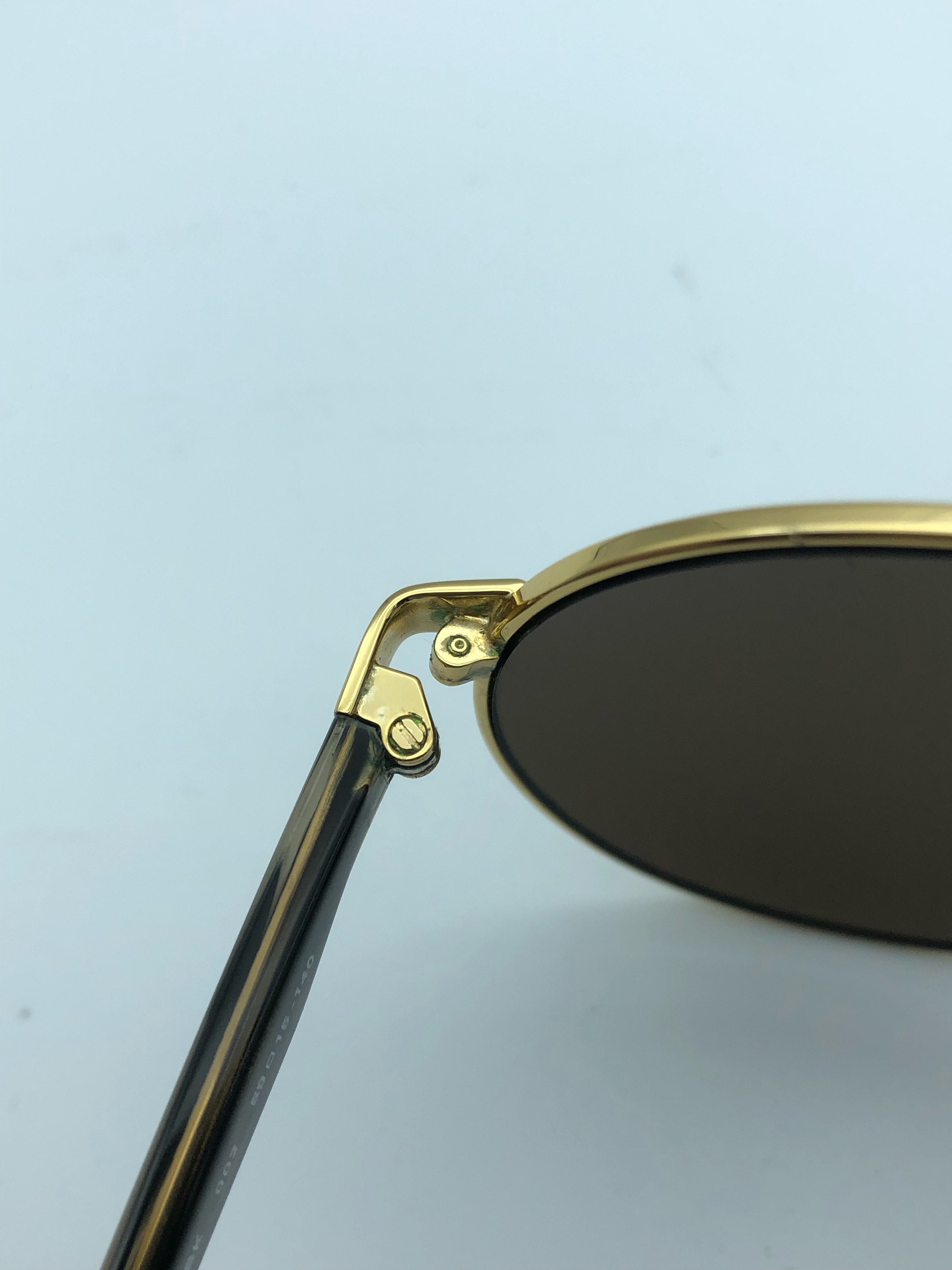 Balenciaga Gold Sunglasses