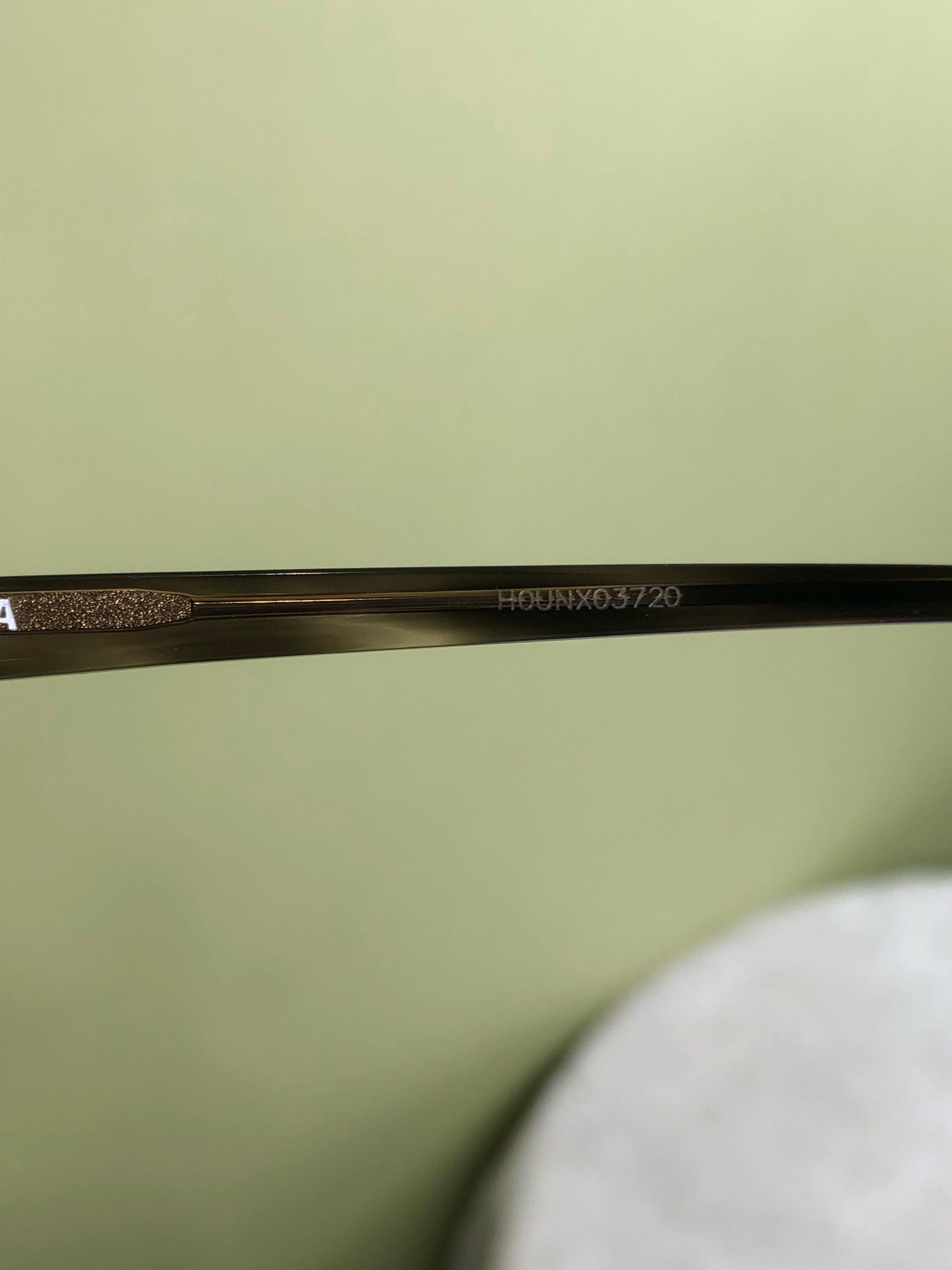 Balenciaga Gold Sunglasses