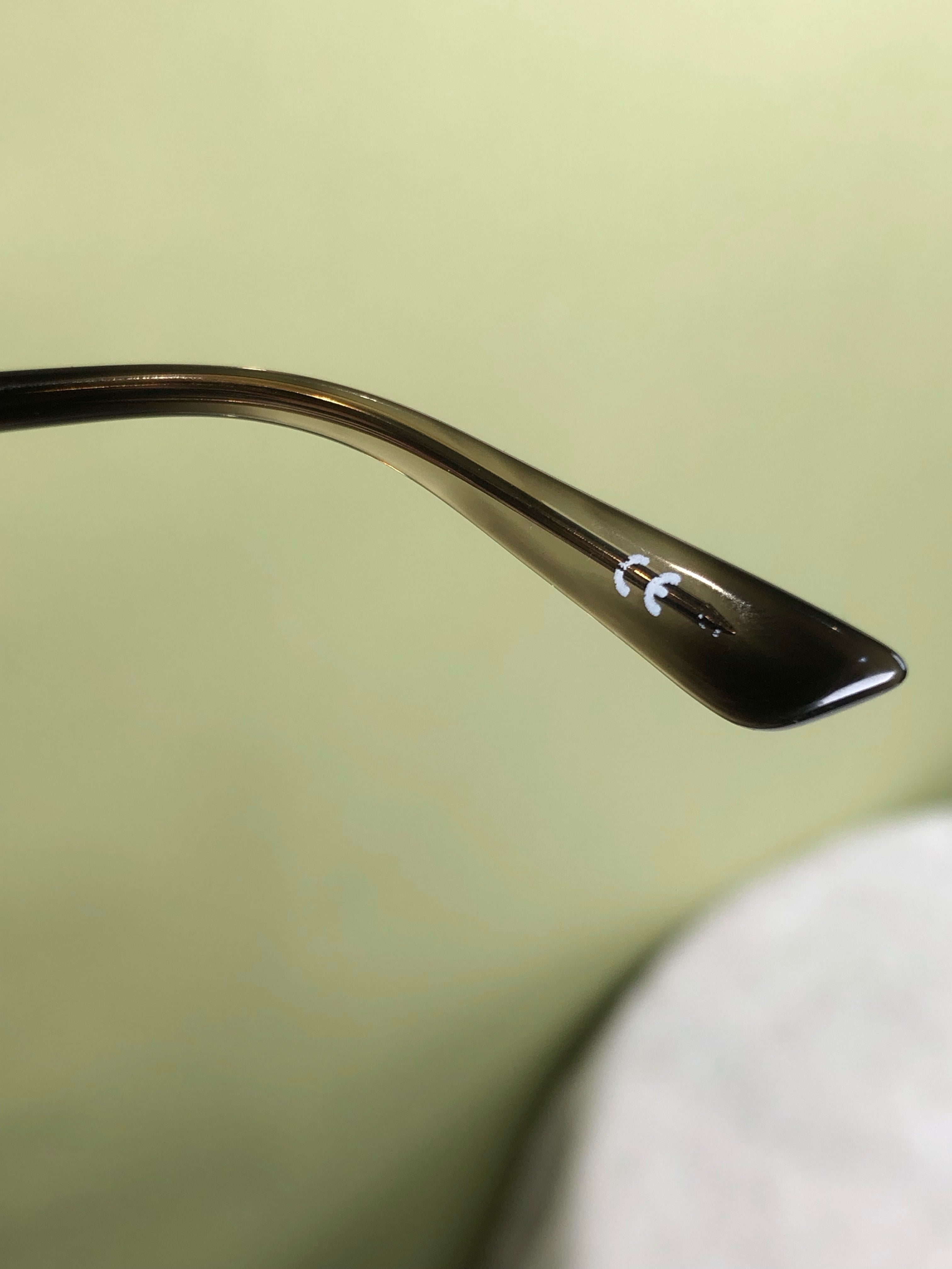 Balenciaga Gold Sunglasses