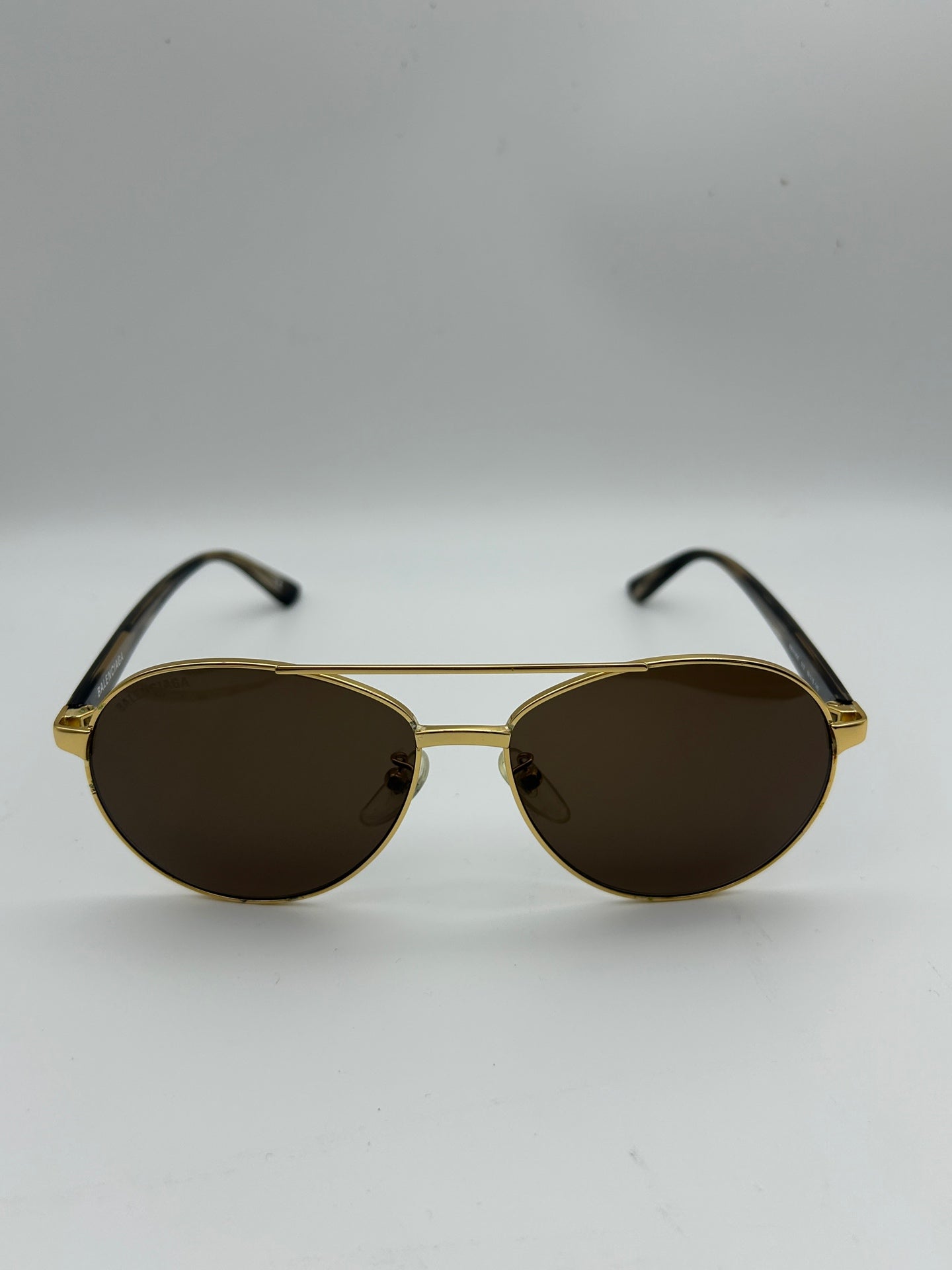 Balenciaga Gold Sunglasses