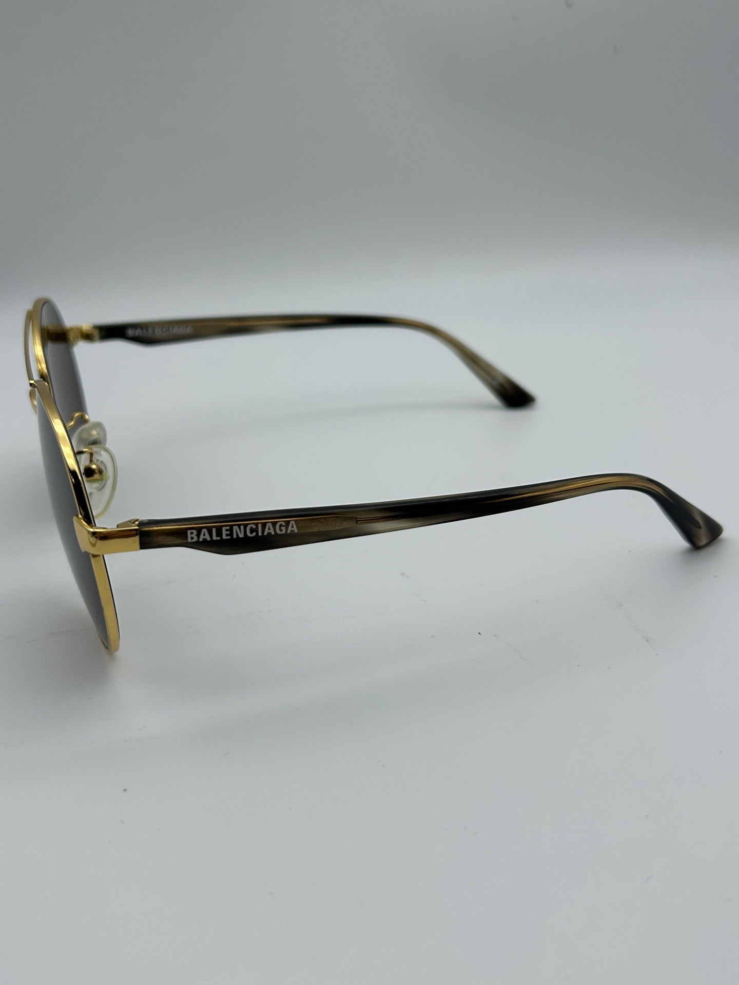 Balenciaga Gold Sunglasses