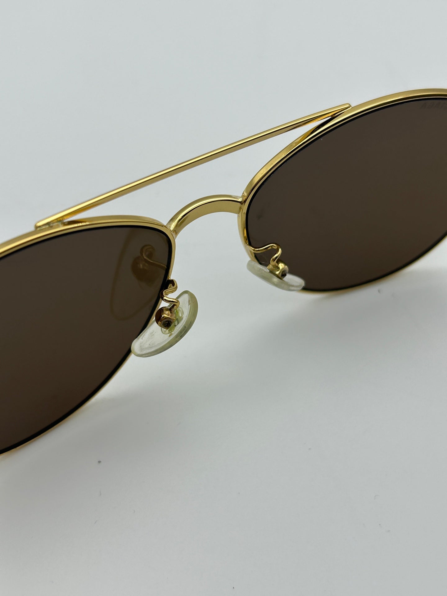 Balenciaga Gold Sunglasses