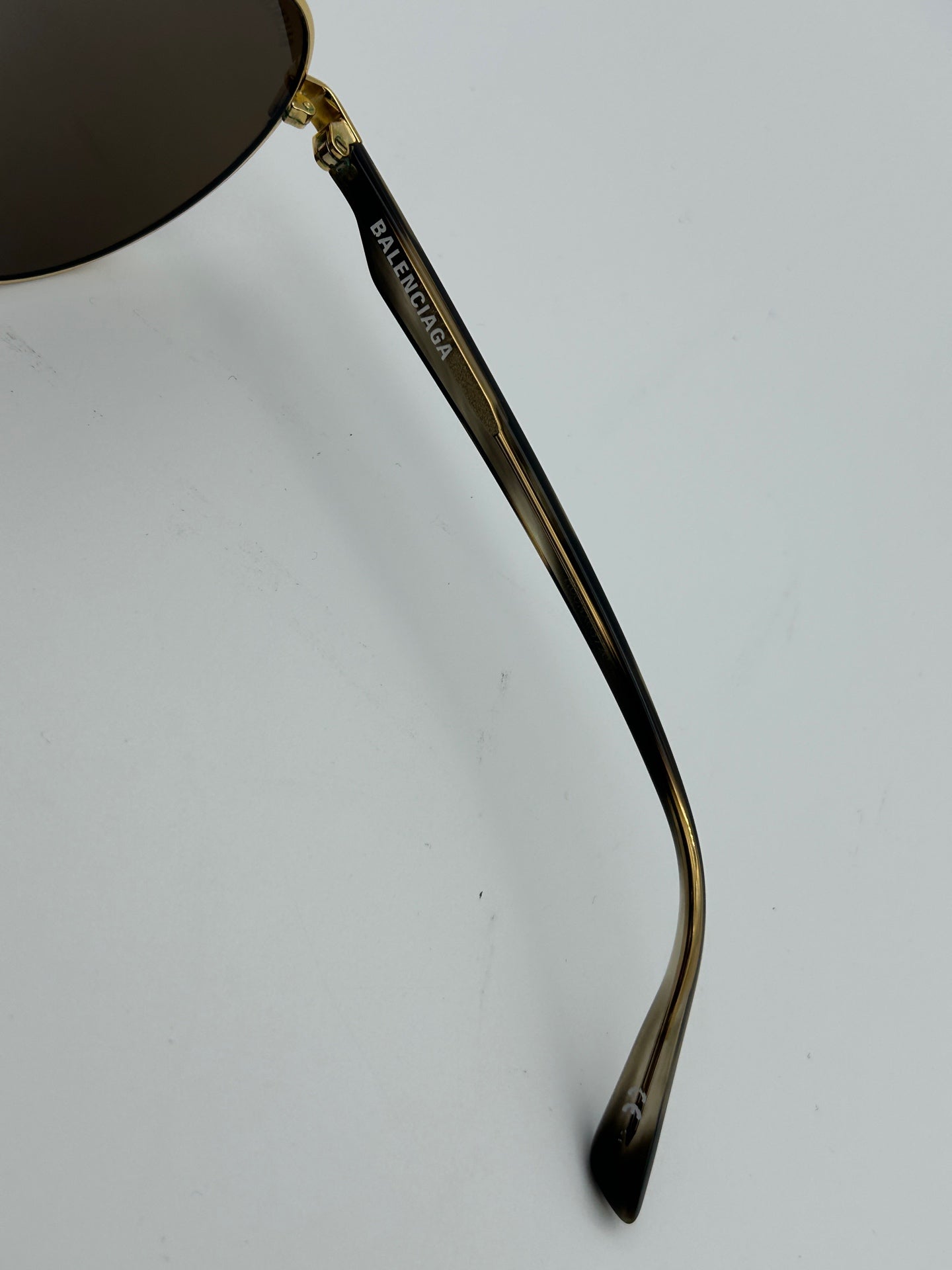 Balenciaga Gold Sunglasses