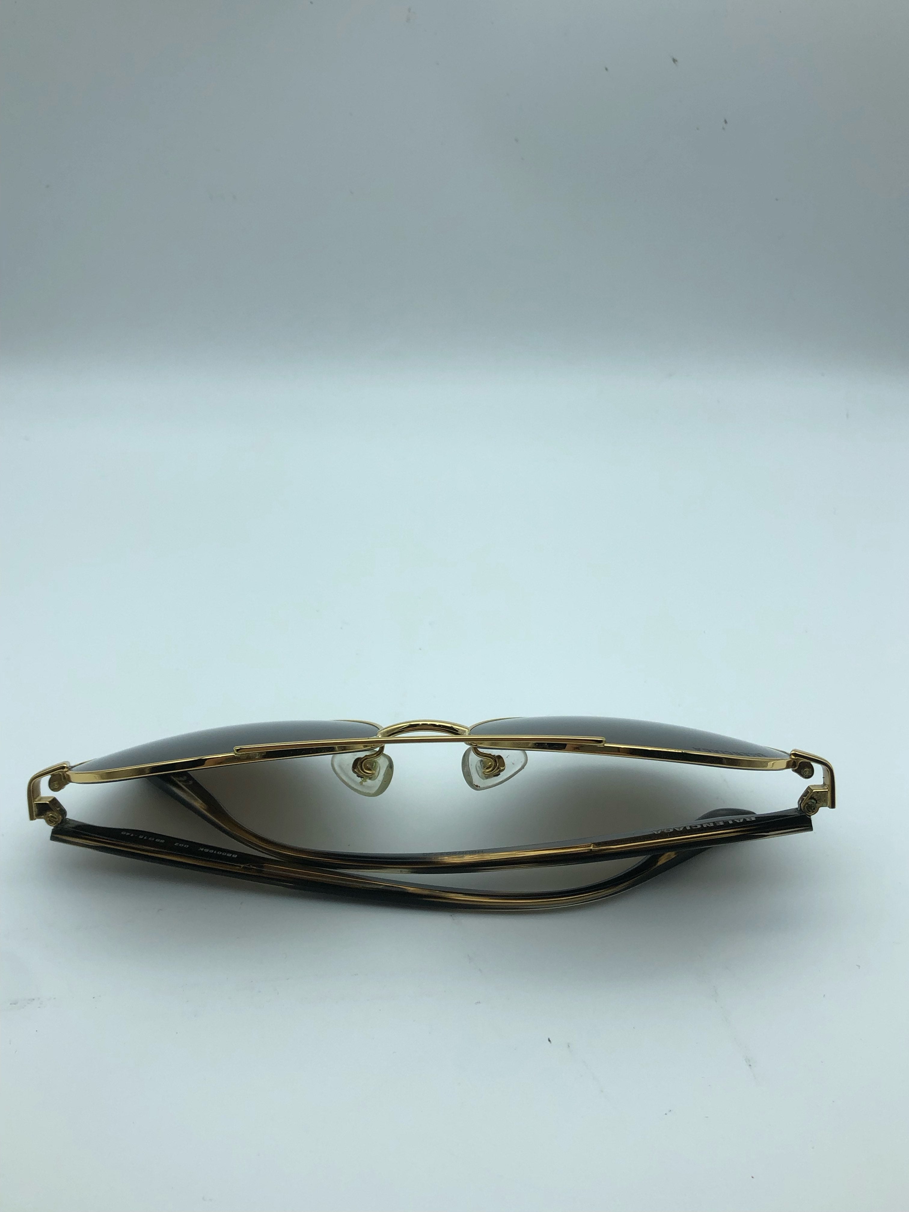 Balenciaga Gold Sunglasses