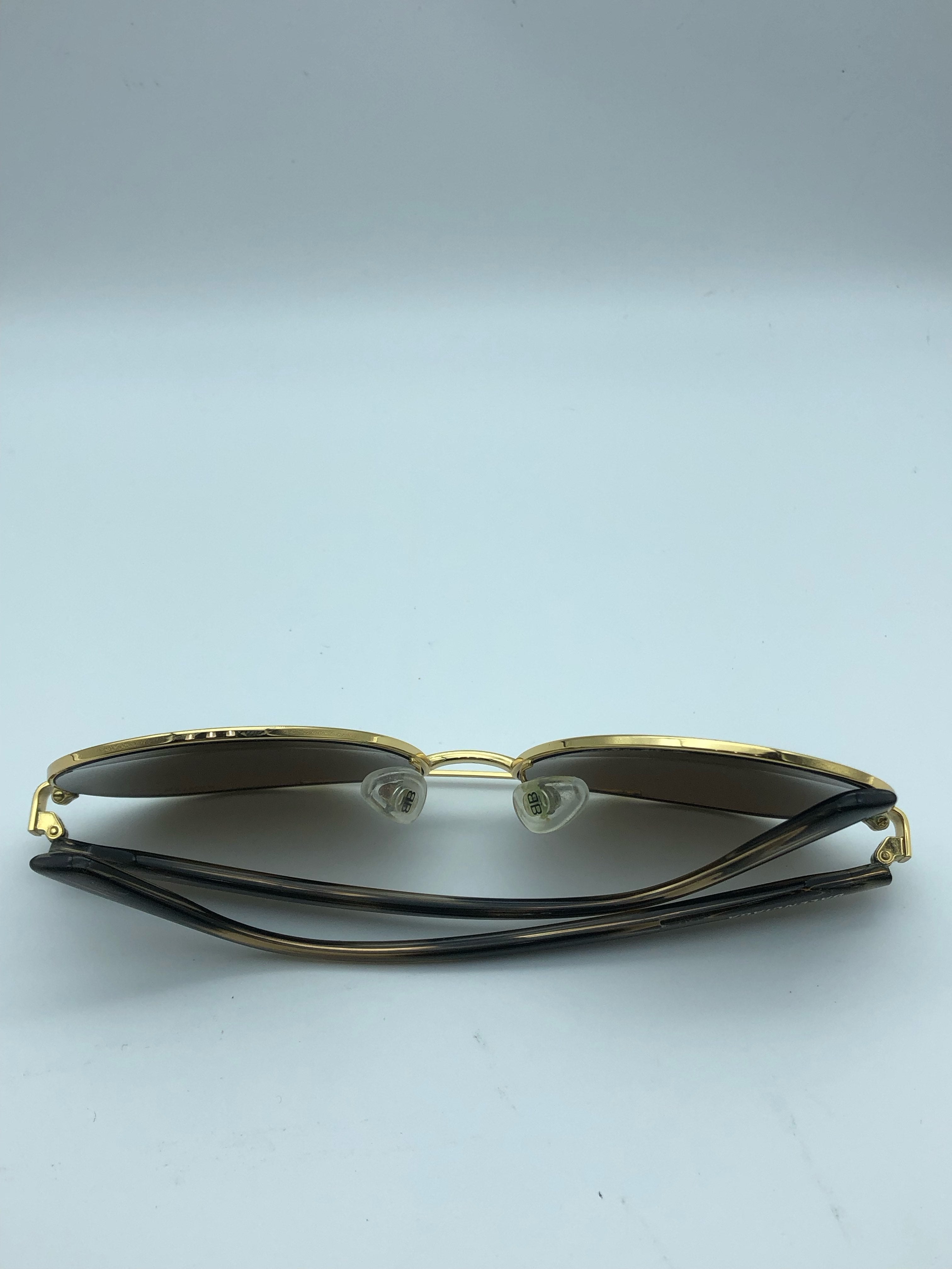 Balenciaga Gold Sunglasses