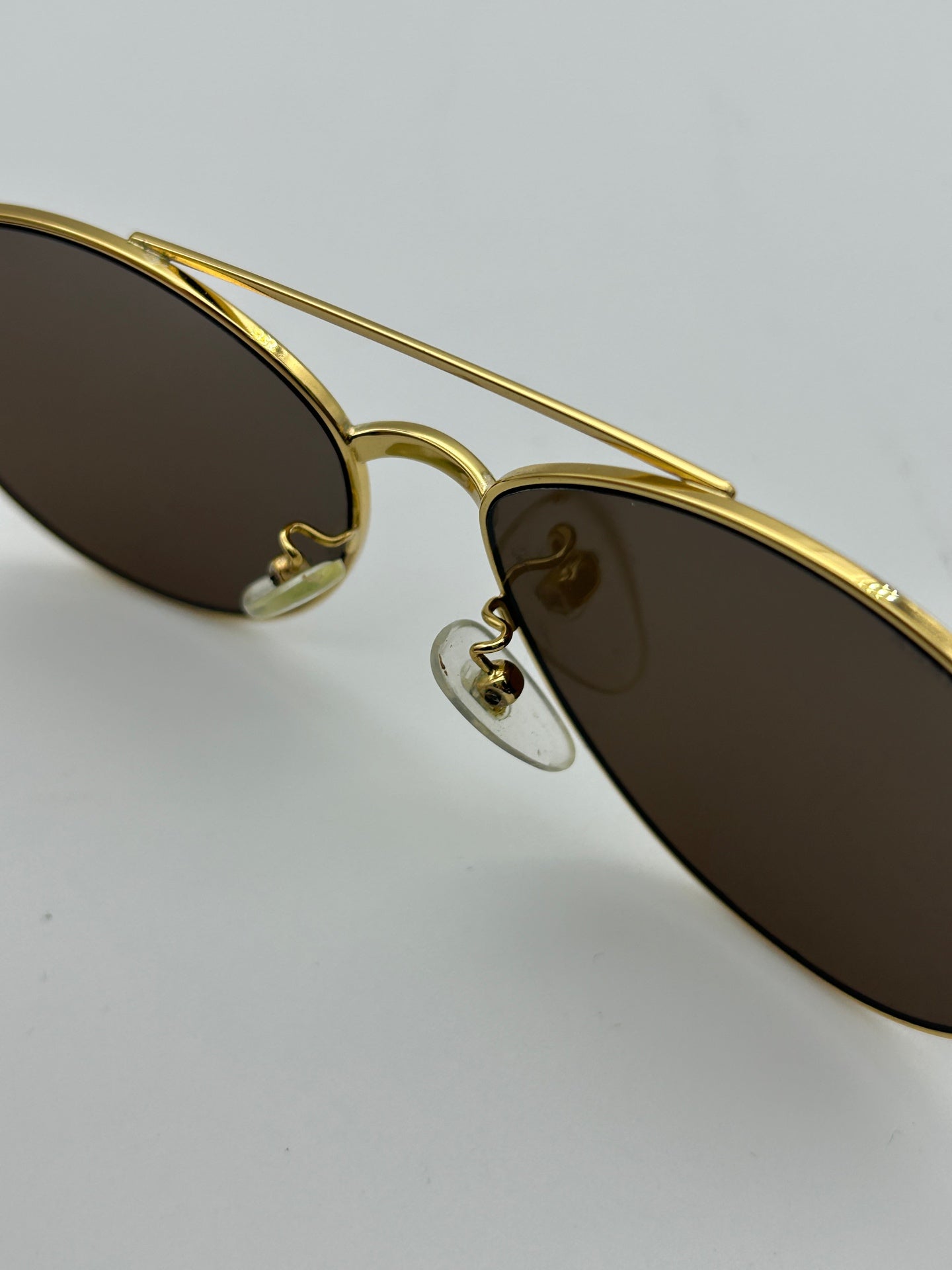 Balenciaga Gold Sunglasses