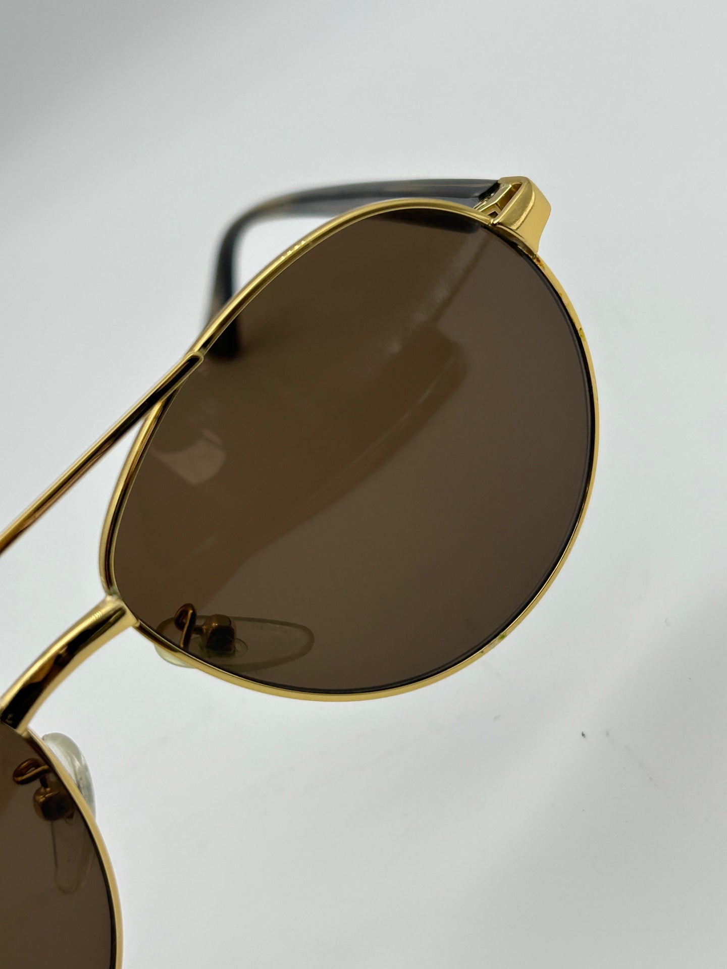 Balenciaga Gold Sunglasses