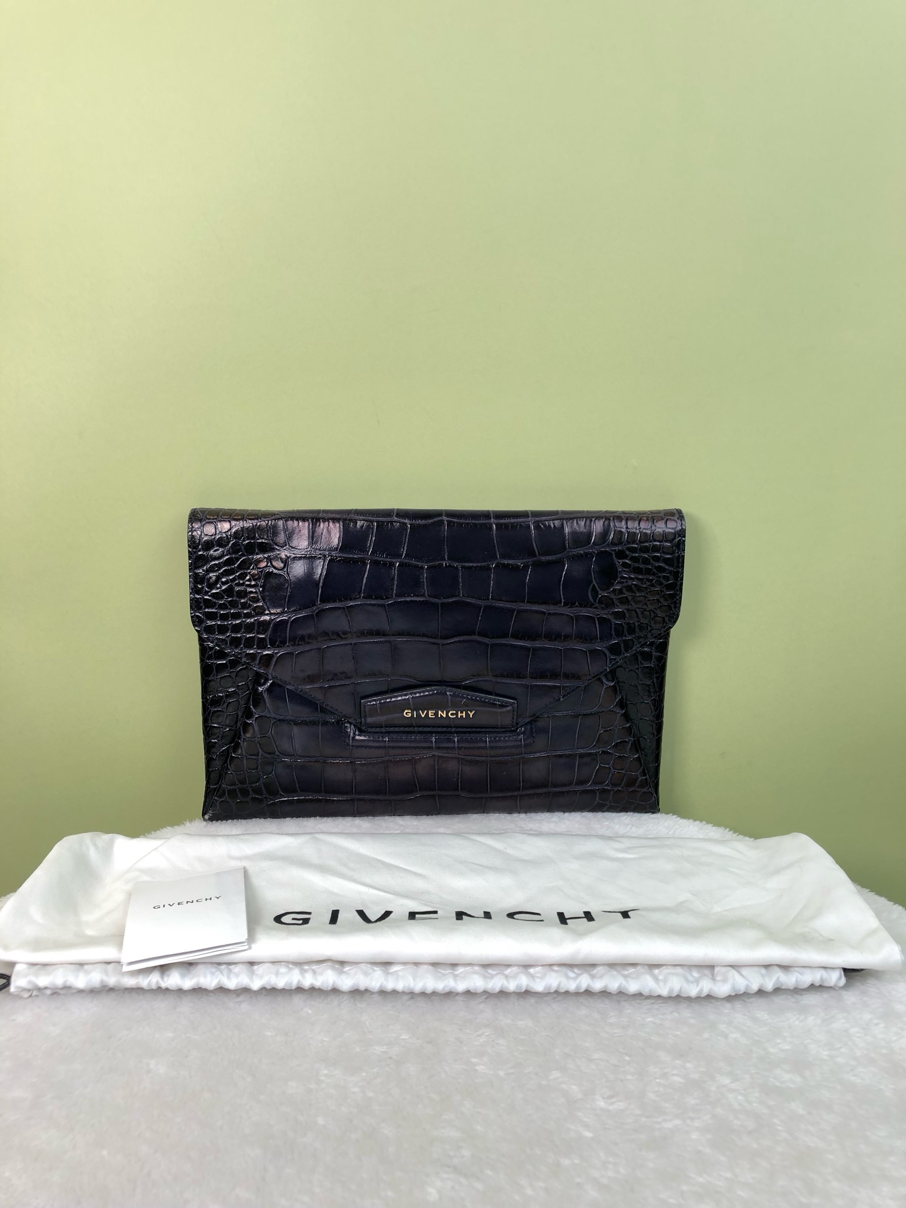 Givenchy Blue Clutch