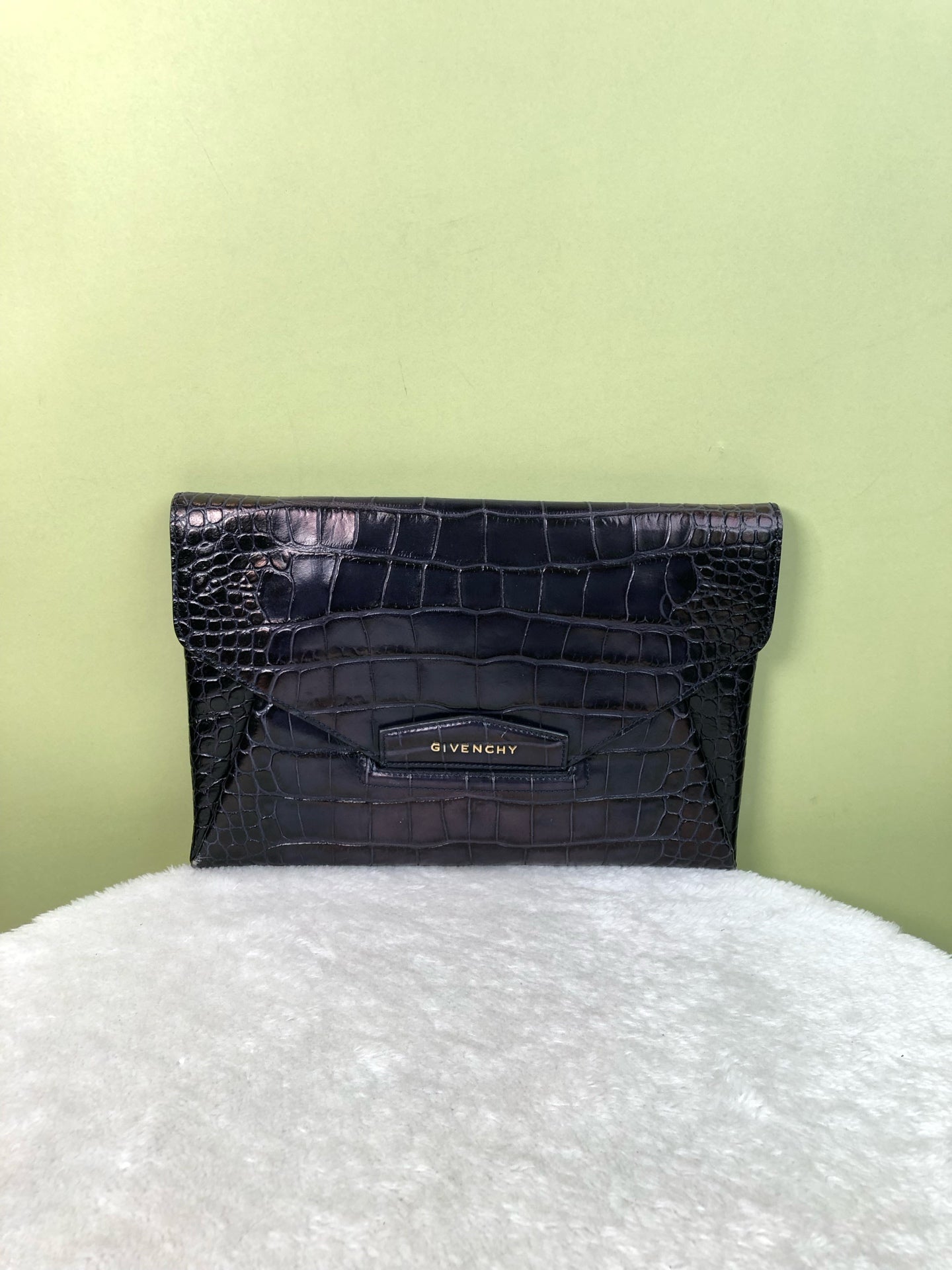 Givenchy Blue Clutch