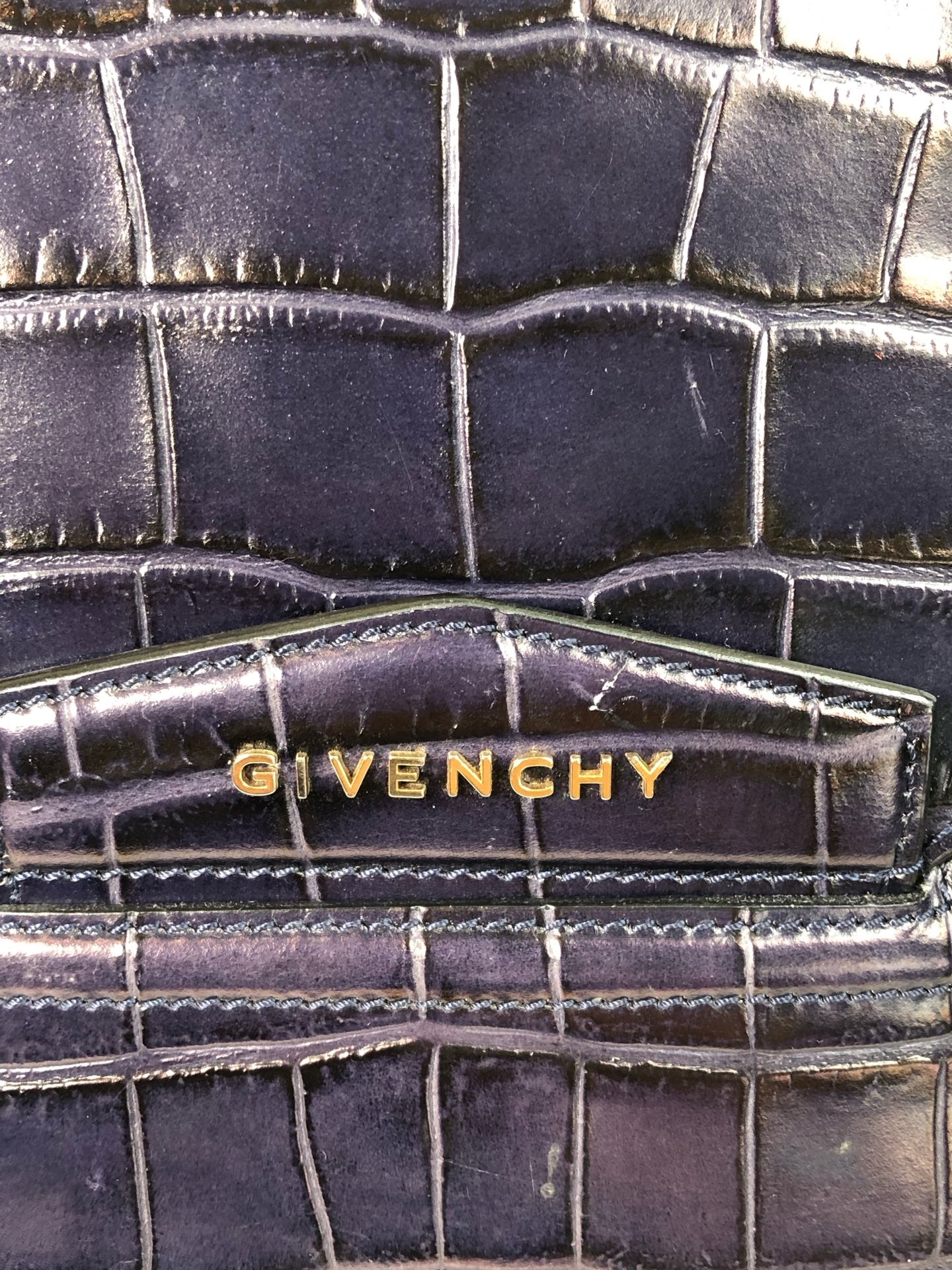 Givenchy Blue Clutch