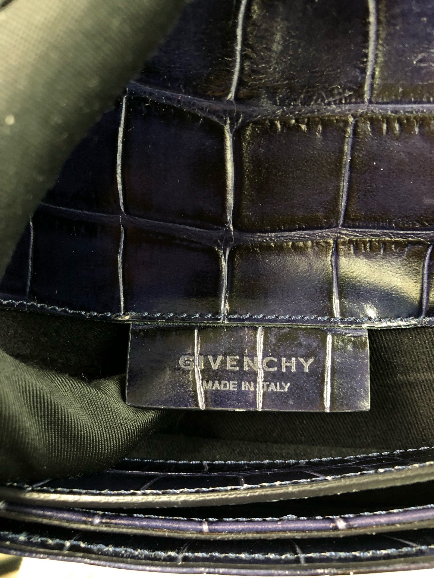 Givenchy Blue Clutch