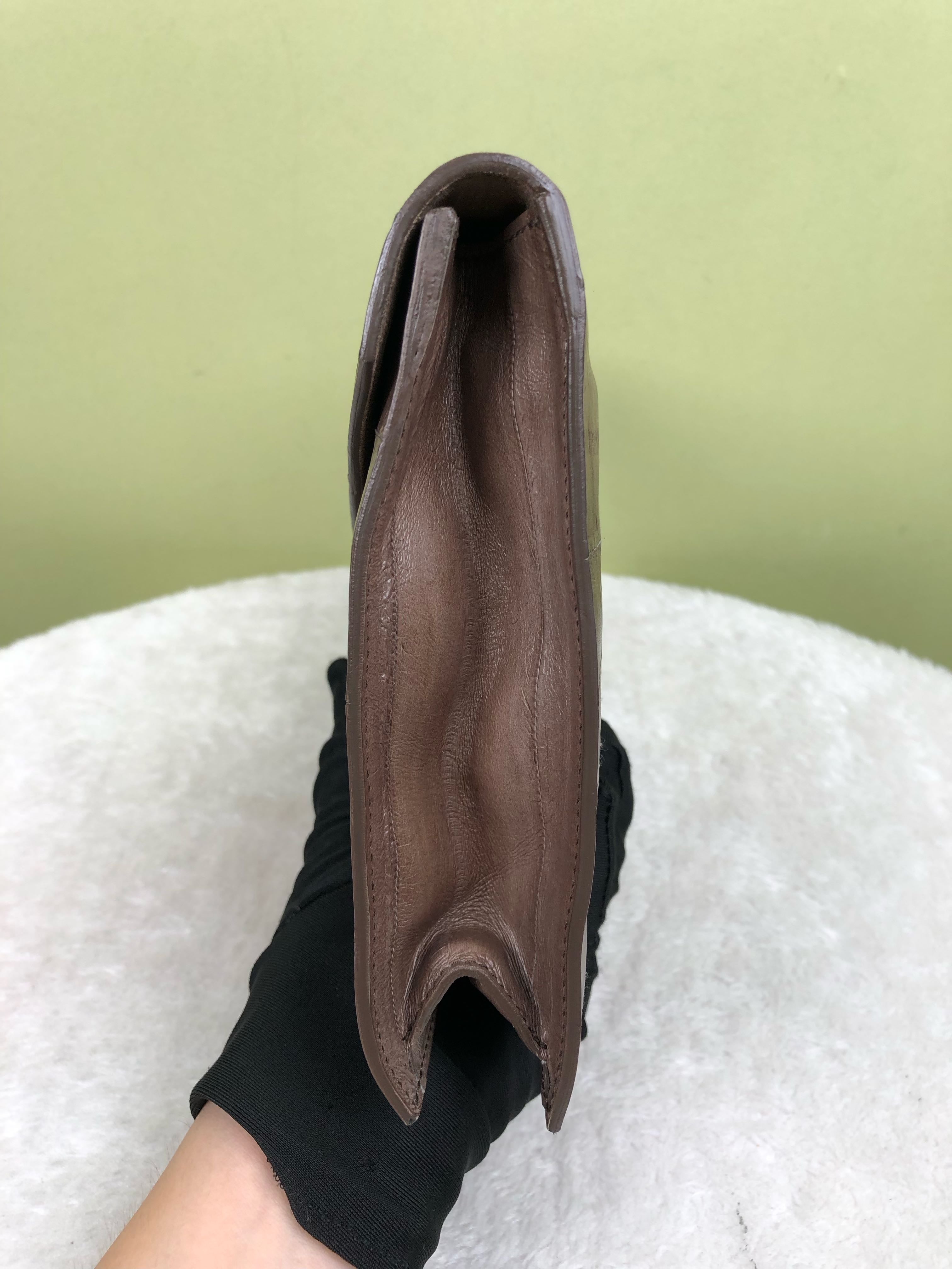 Saint laurent Brown Clutch