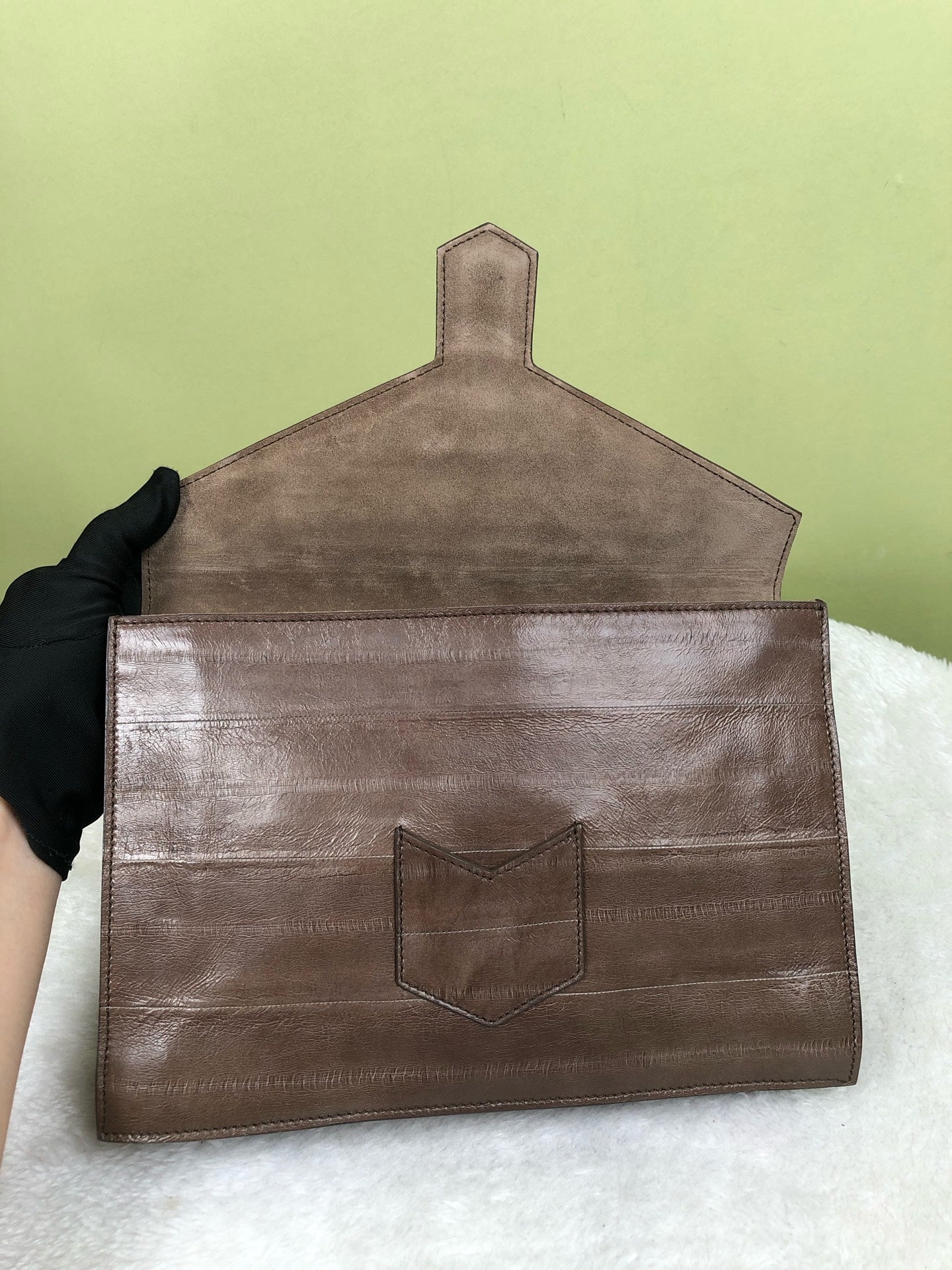 Saint laurent Brown Clutch