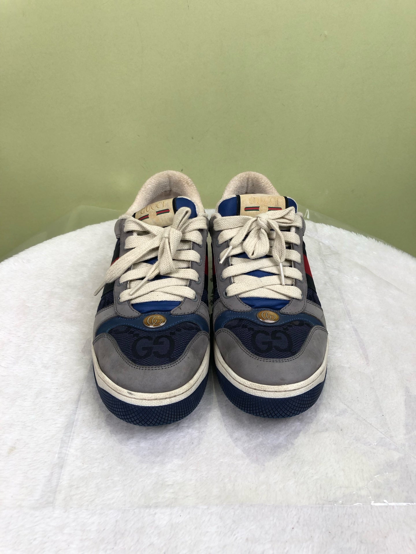 Gucci Gray Skate shoes