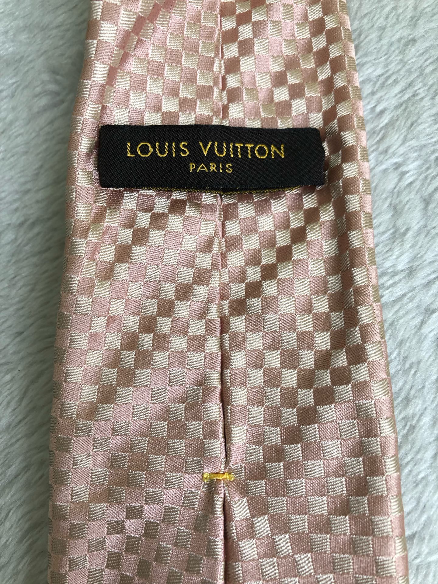 Louis Vuitton Pink Necktie