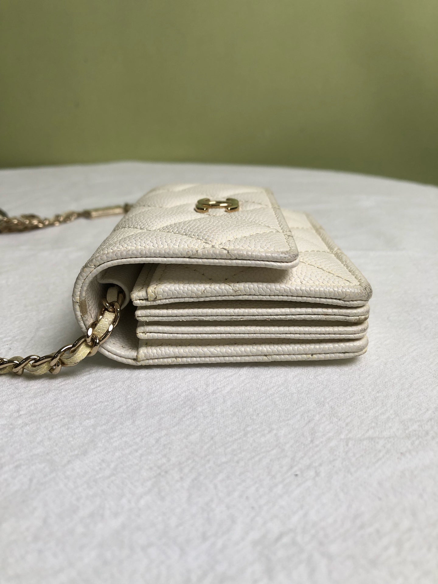 Chanel White Belt Bag & Fanny Pack