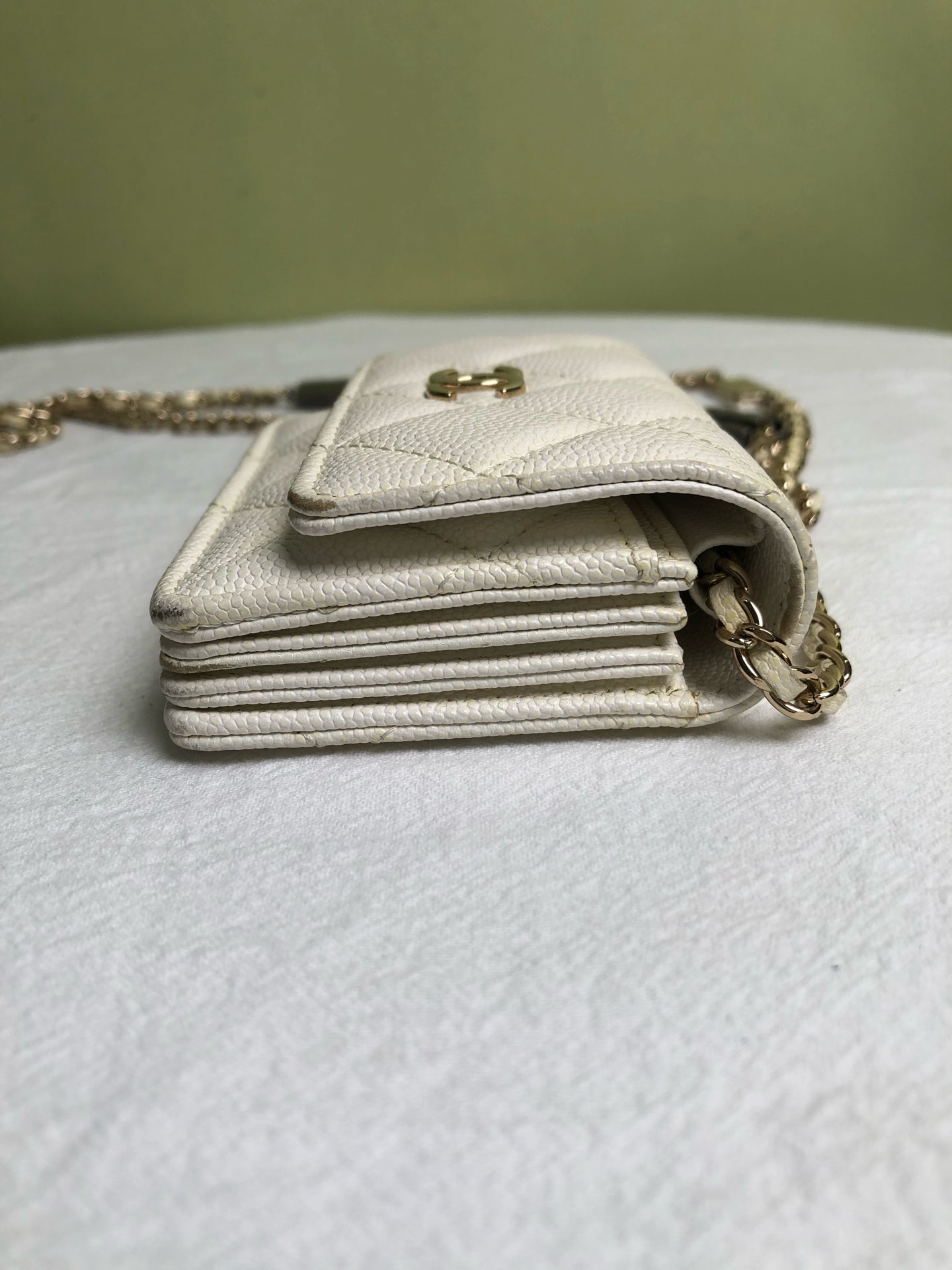 Chanel White Belt Bag & Fanny Pack