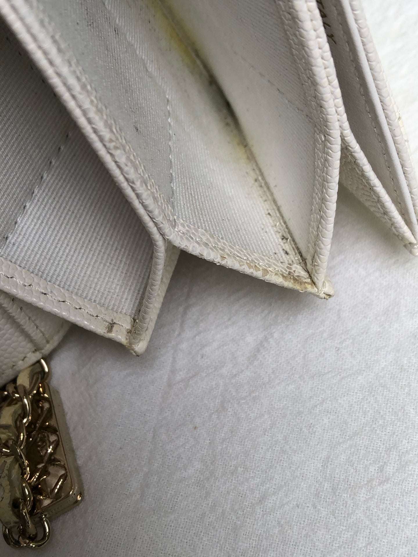Chanel White Belt Bag & Fanny Pack