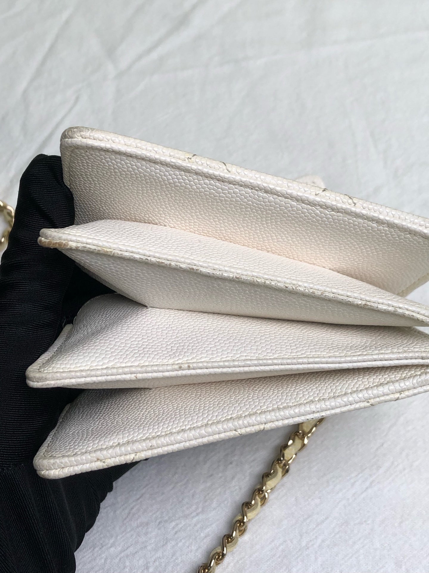 Chanel White Belt Bag & Fanny Pack