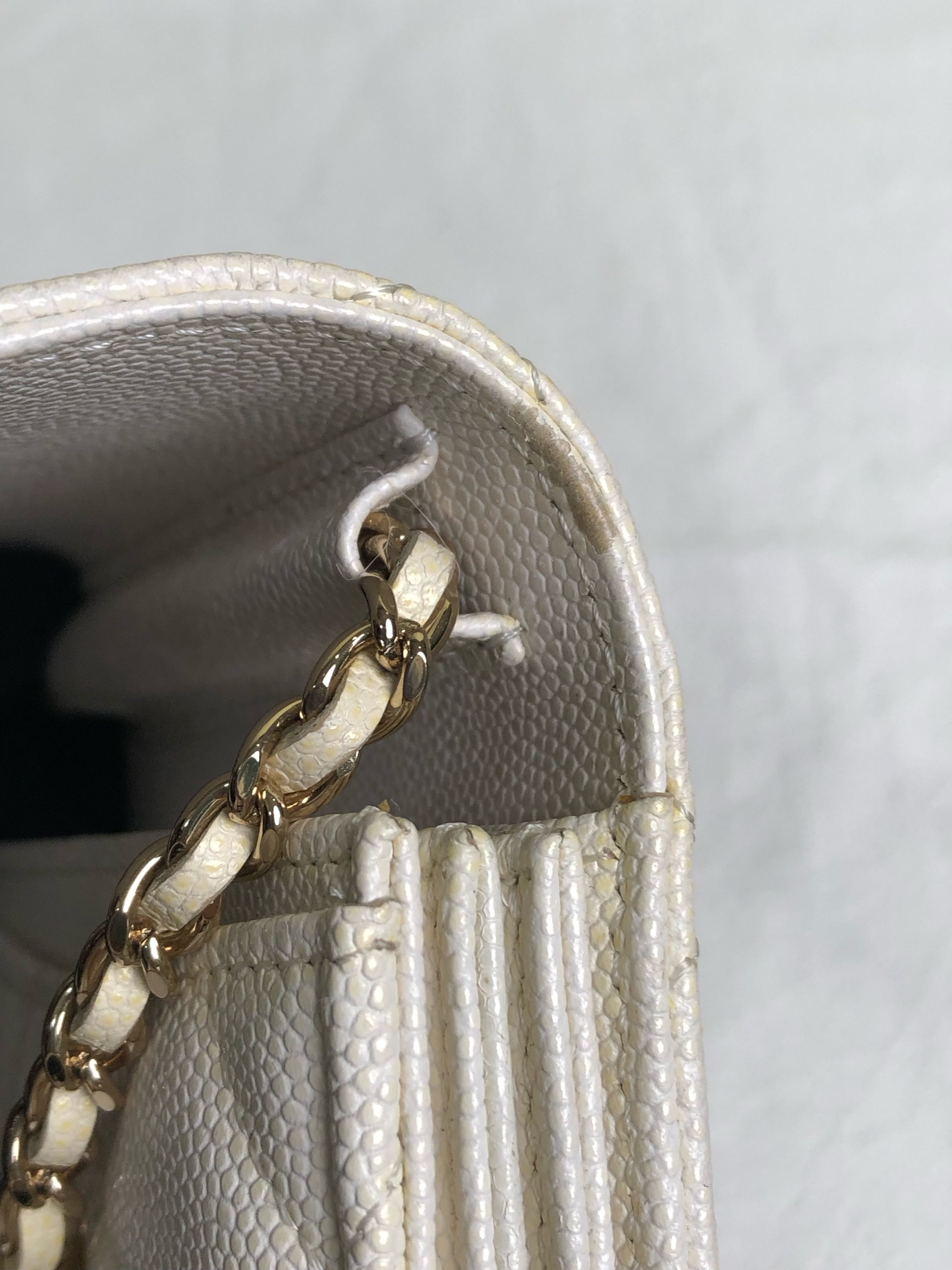 Chanel White Belt Bag & Fanny Pack