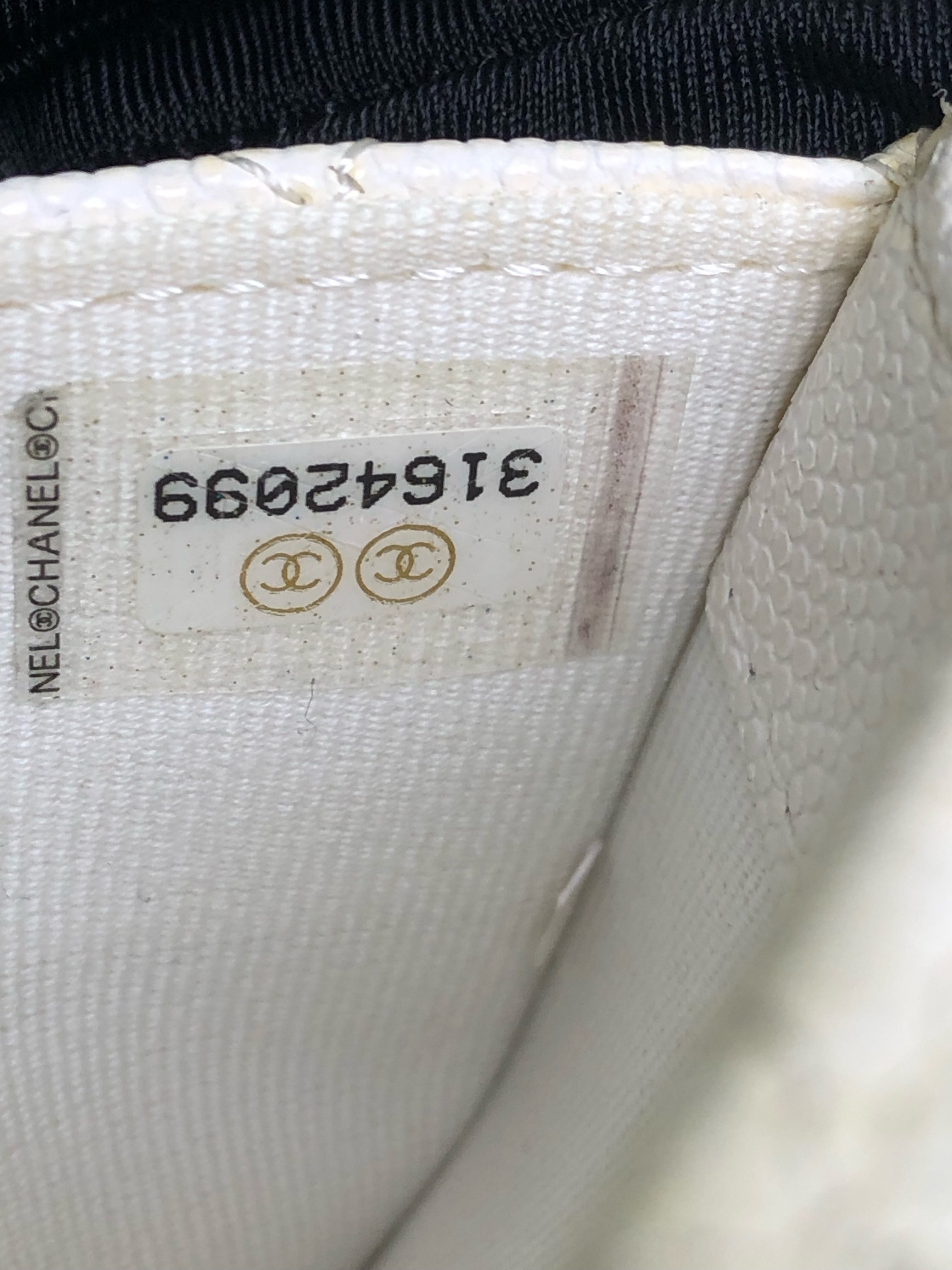 Chanel White Belt Bag & Fanny Pack