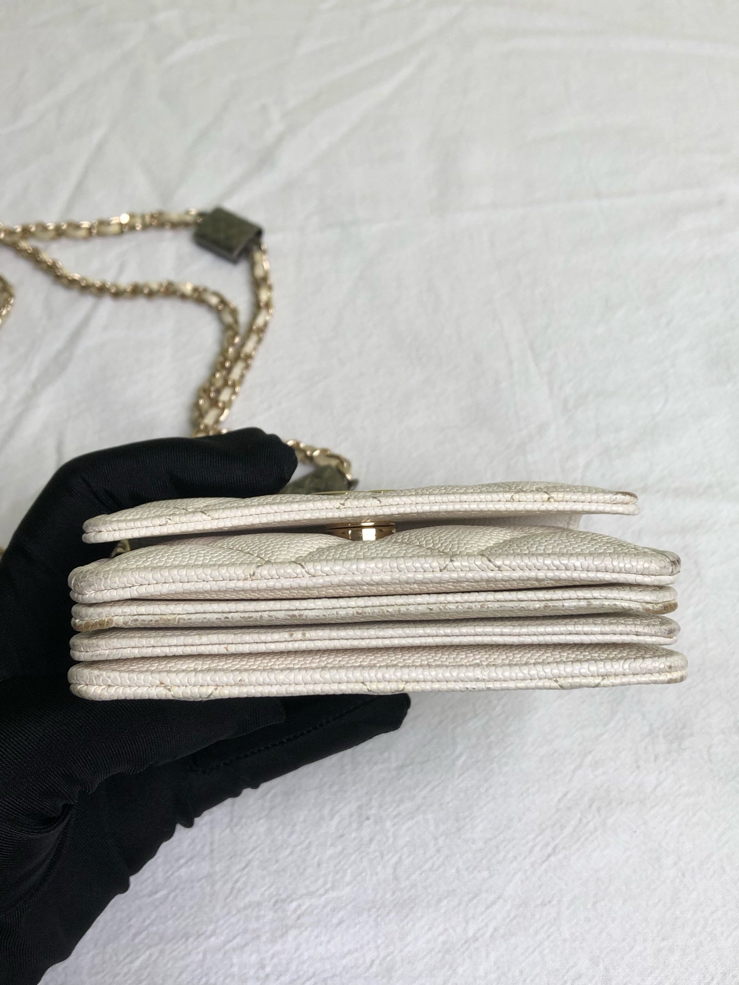 Chanel White Belt Bag & Fanny Pack
