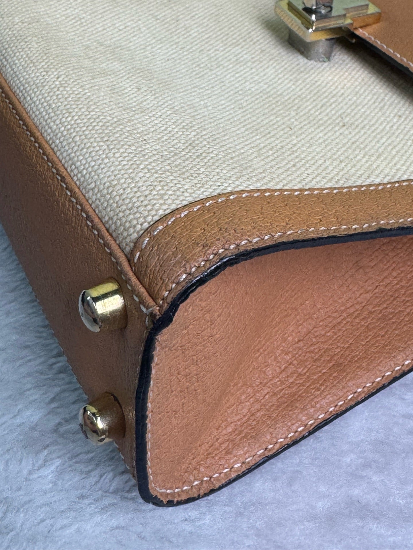 Fendi Canvas Brown Crossbody