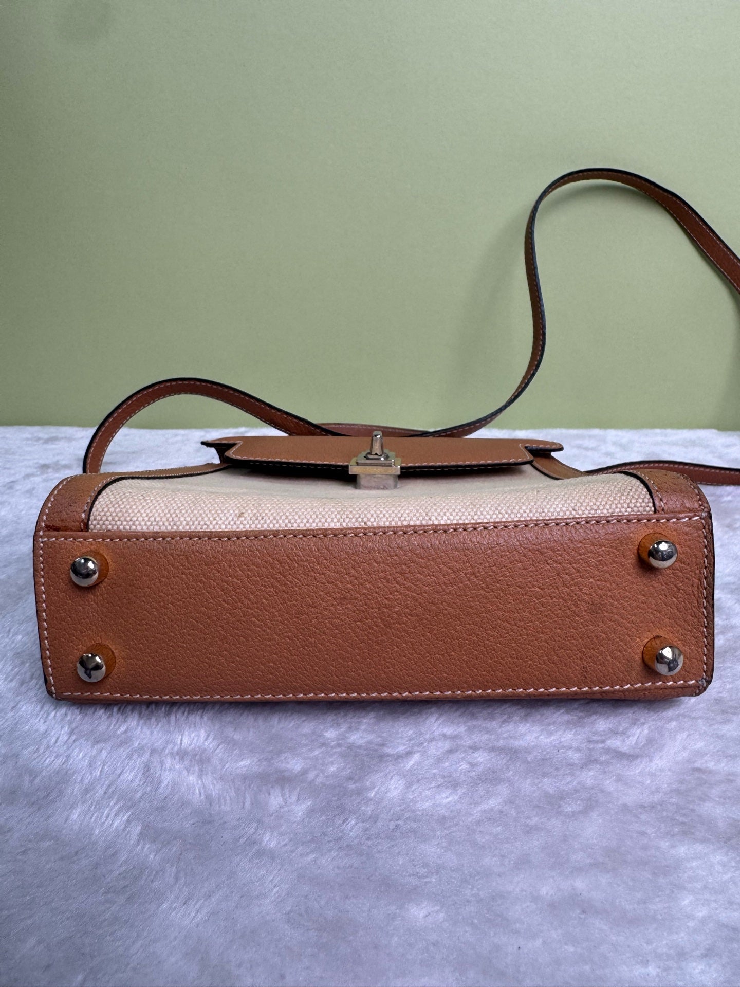 Fendi Canvas Brown Crossbody
