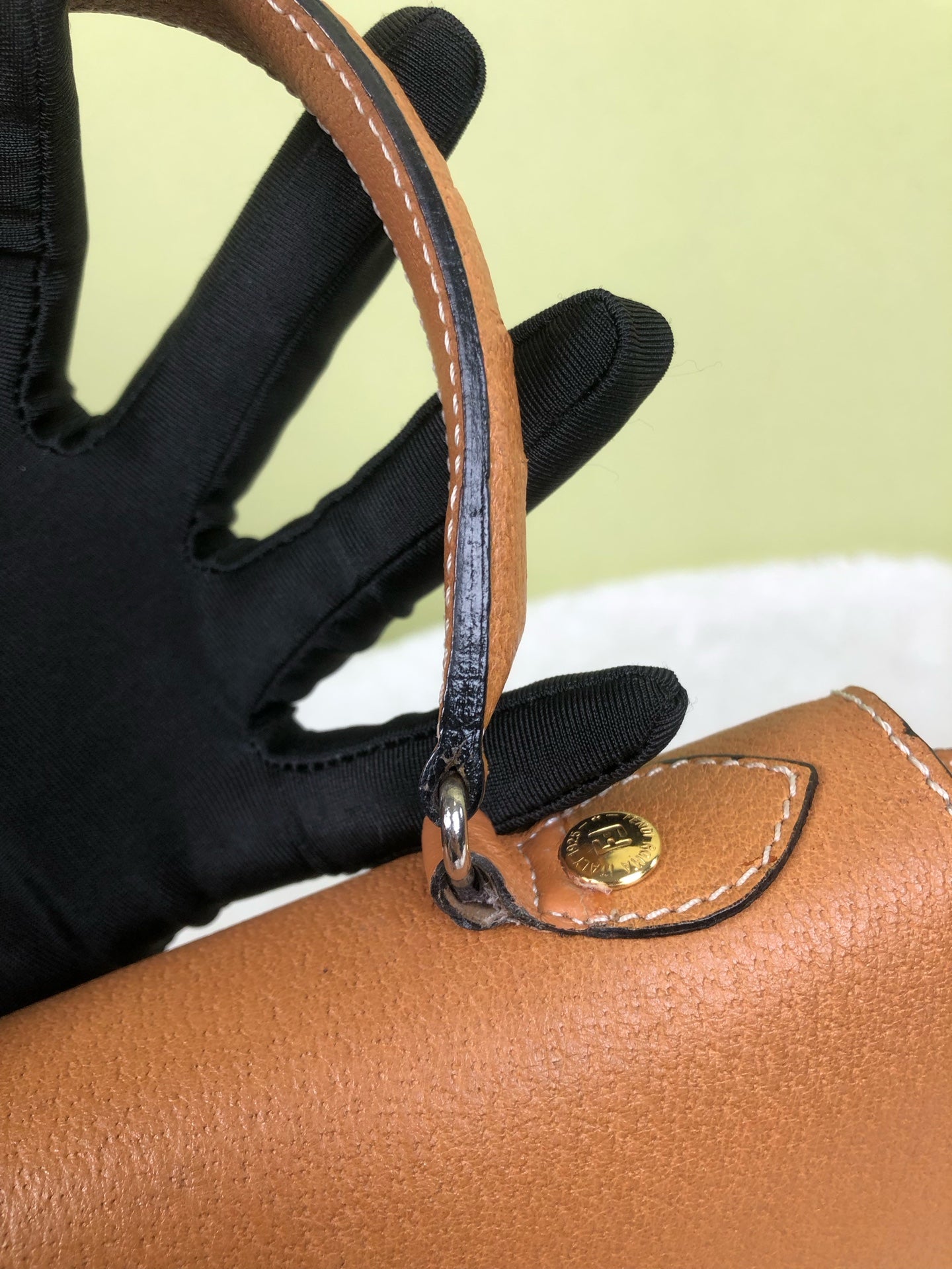 Fendi Canvas Brown Crossbody