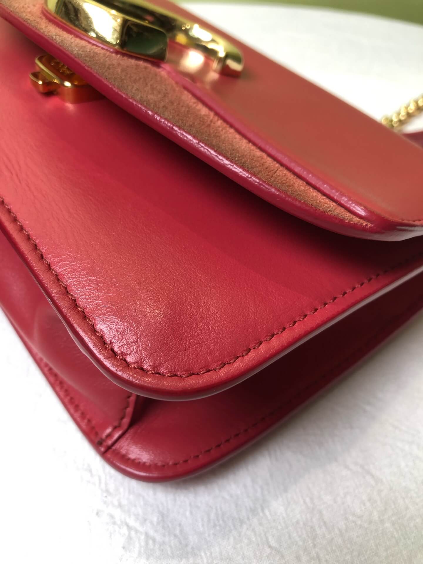 Chloé Red Shoulder Bag