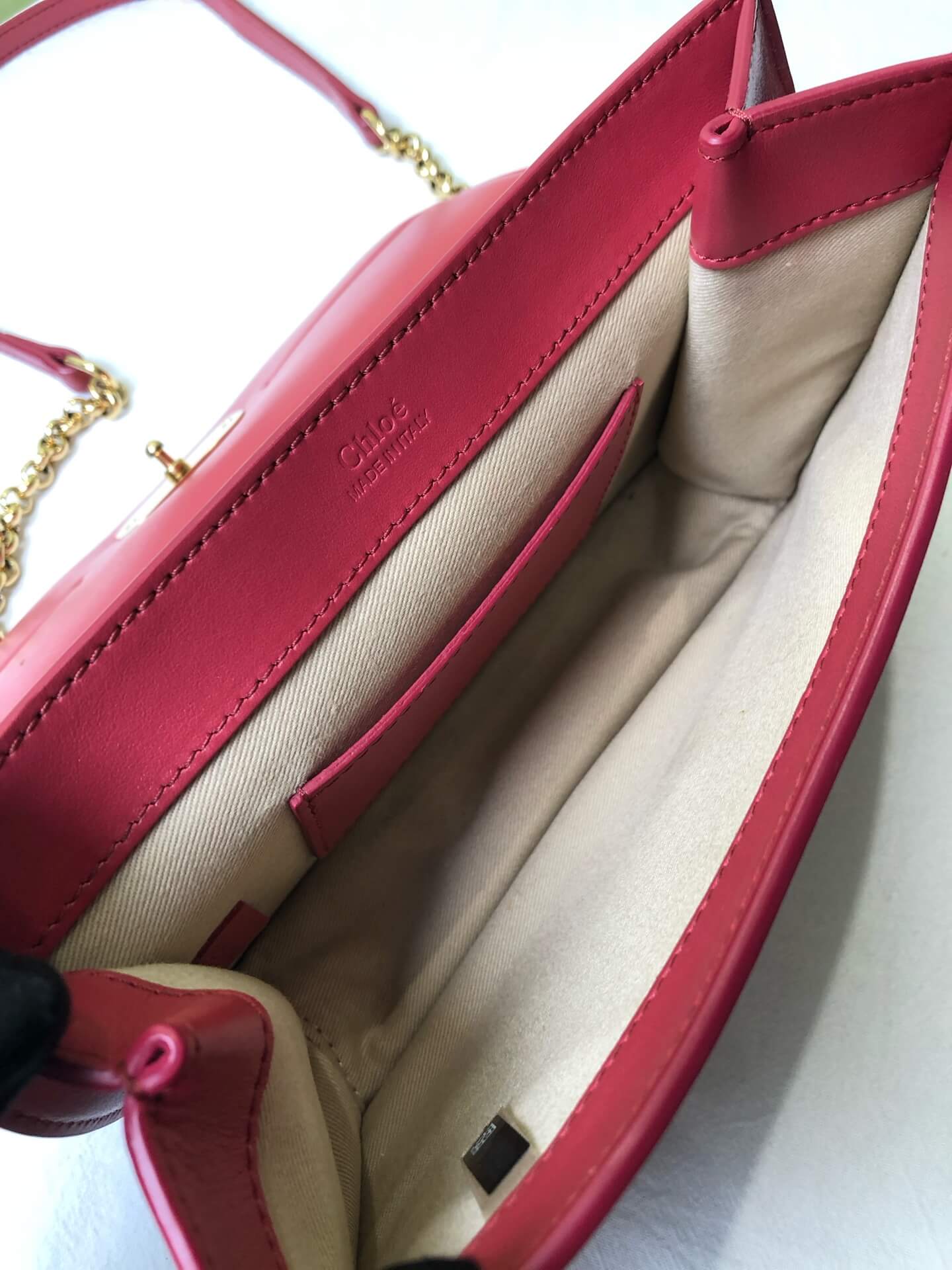 Chloé Red Shoulder Bag
