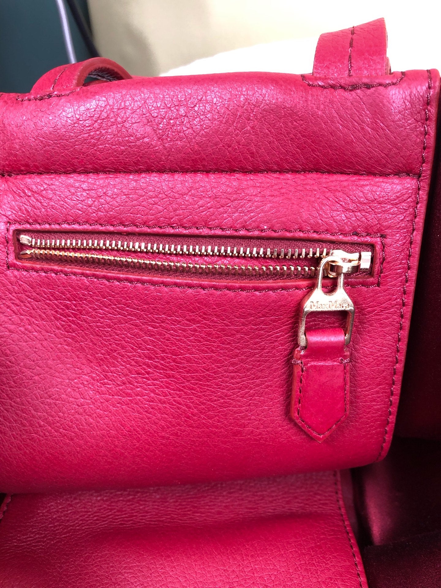 max mara麦丝玛拉 Red Crossbody