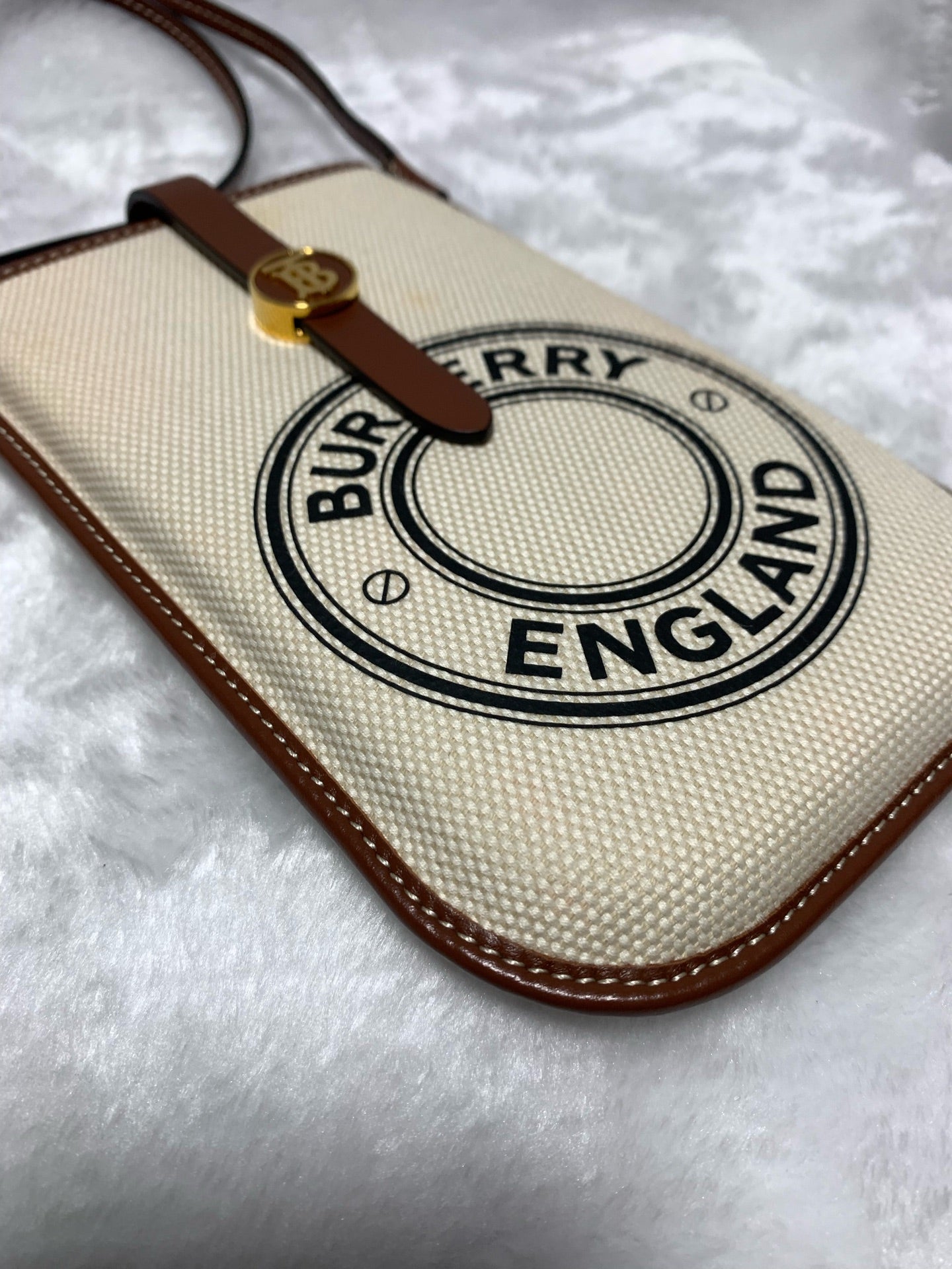 Burberry Canvas Brown Crossbody