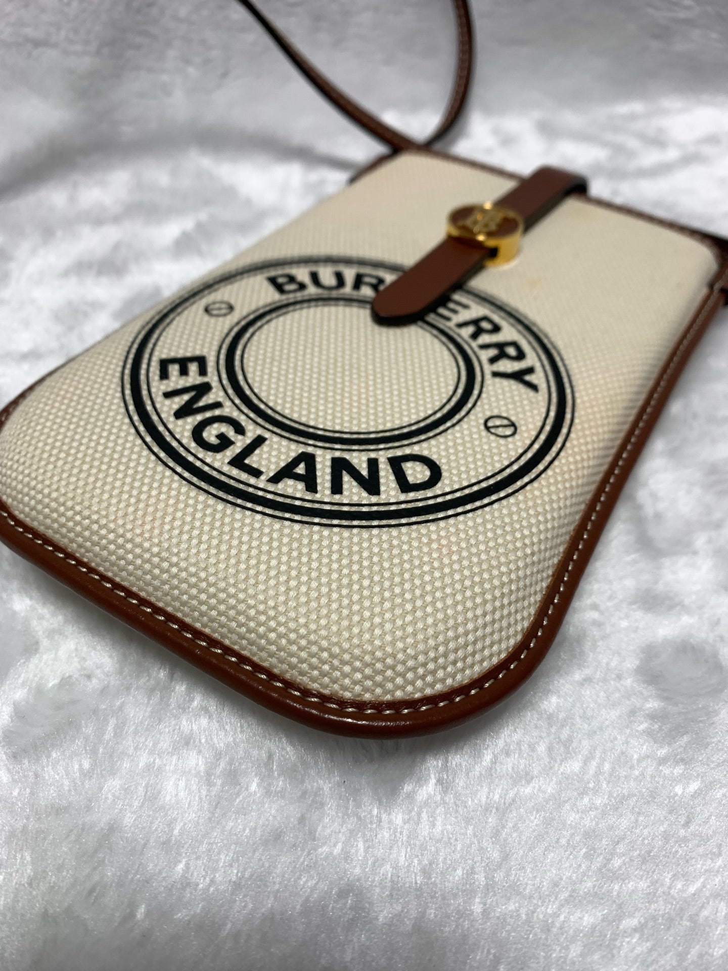 Burberry Canvas Brown Crossbody