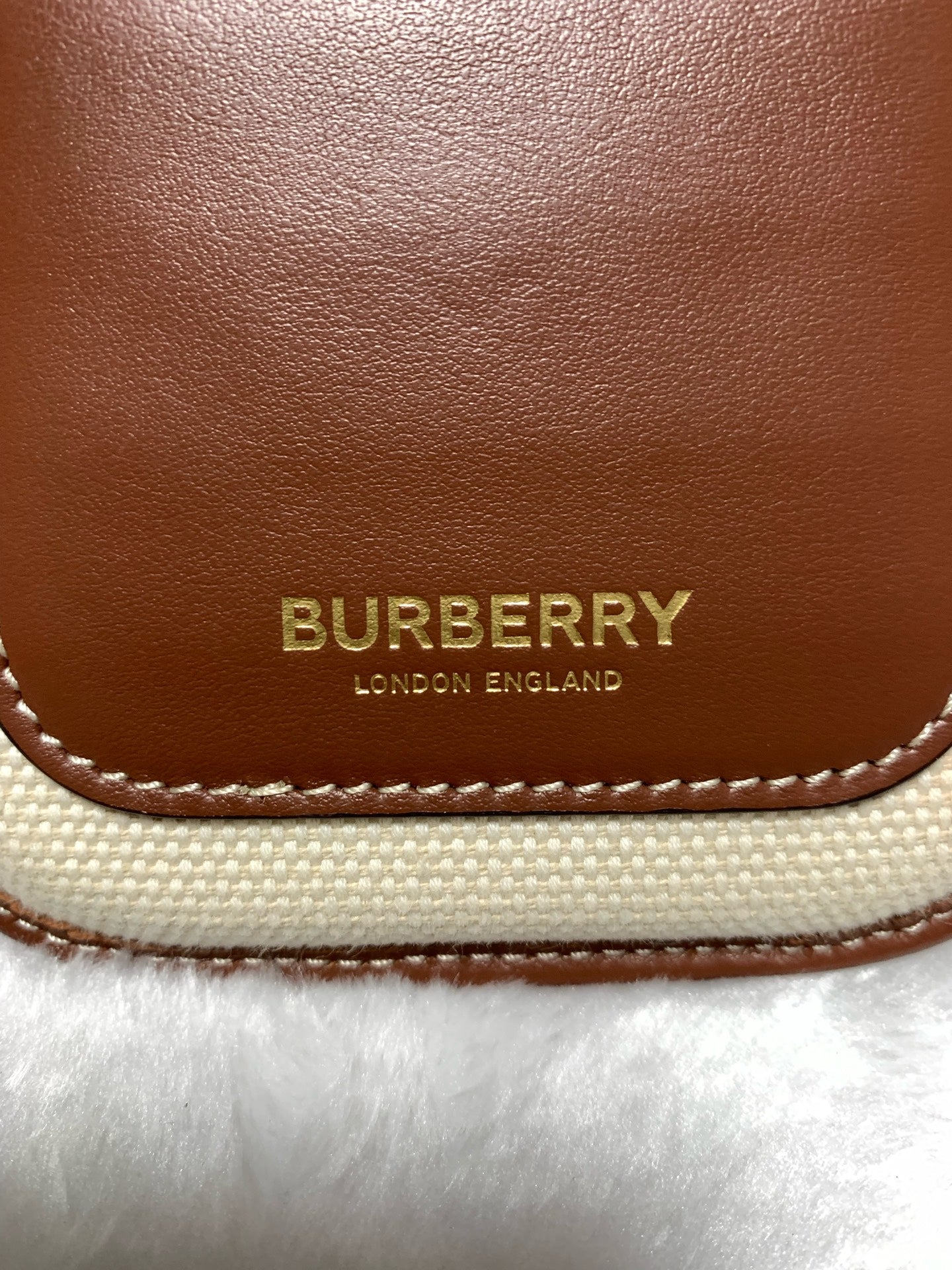 Burberry Canvas Brown Crossbody
