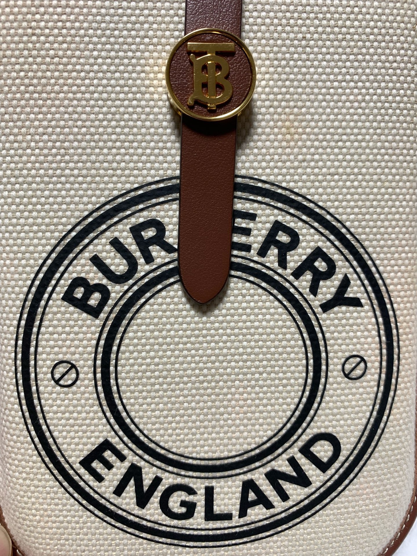 Burberry Canvas Brown Crossbody