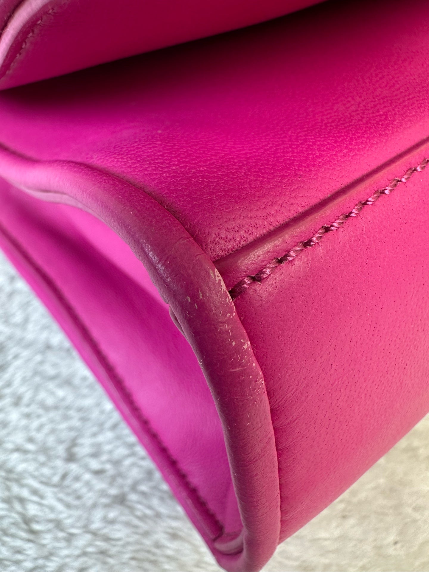 空白 Red Shoulder Bag