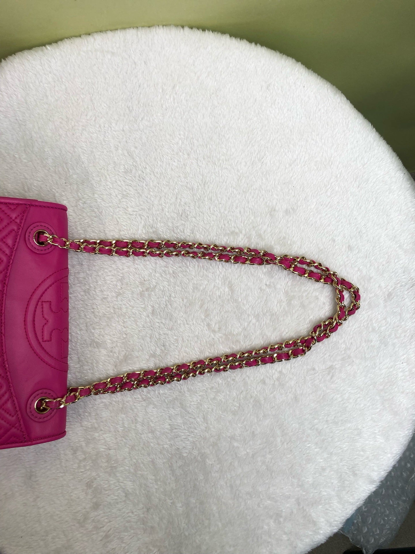 空白 Red Shoulder Bag