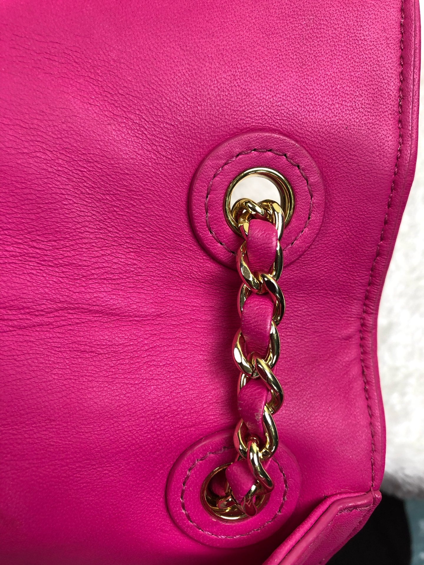 空白 Red Shoulder Bag
